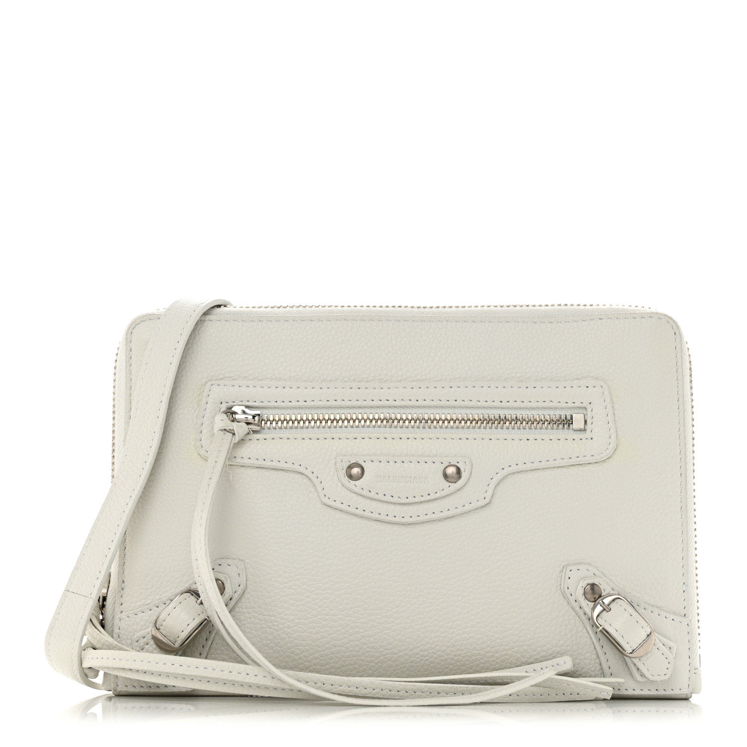 balenciaga silver crossbody