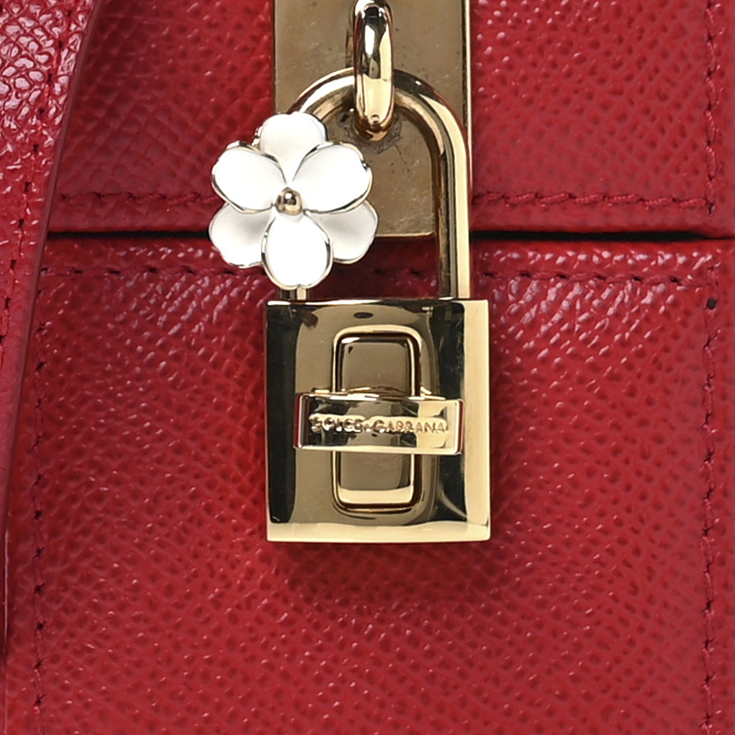 DOLCE & GABBANA Dauphine Mini Box Case Red 1684078