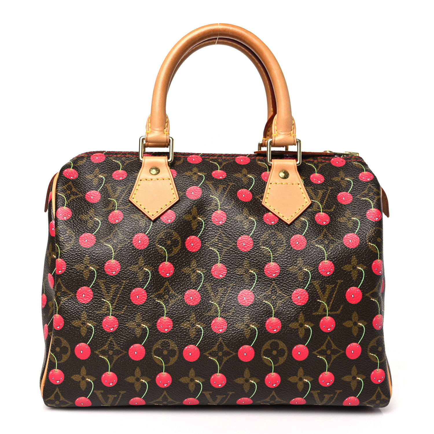 LOUIS VUITTON Monogram Cerises Speedy 25 1690131 | FASHIONPHILE