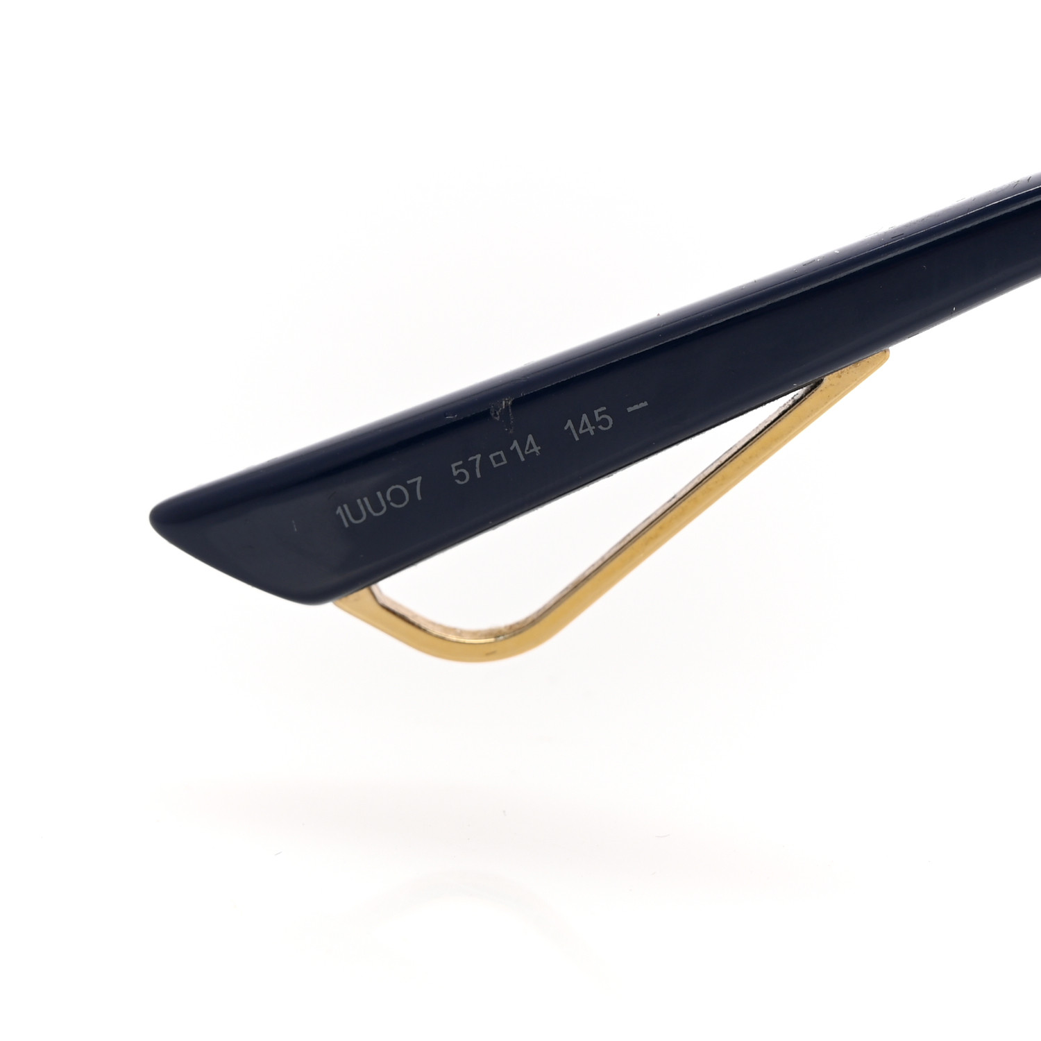 CHRISTIAN DIOR Technologic Sunglasses Gold Blue 1418947