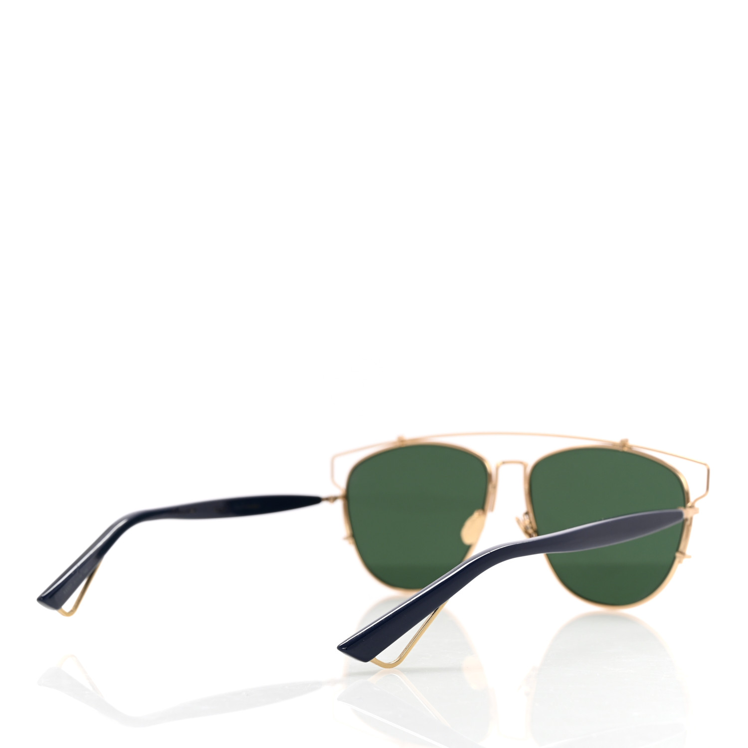 CHRISTIAN DIOR Technologic Sunglasses Gold Blue 1418947