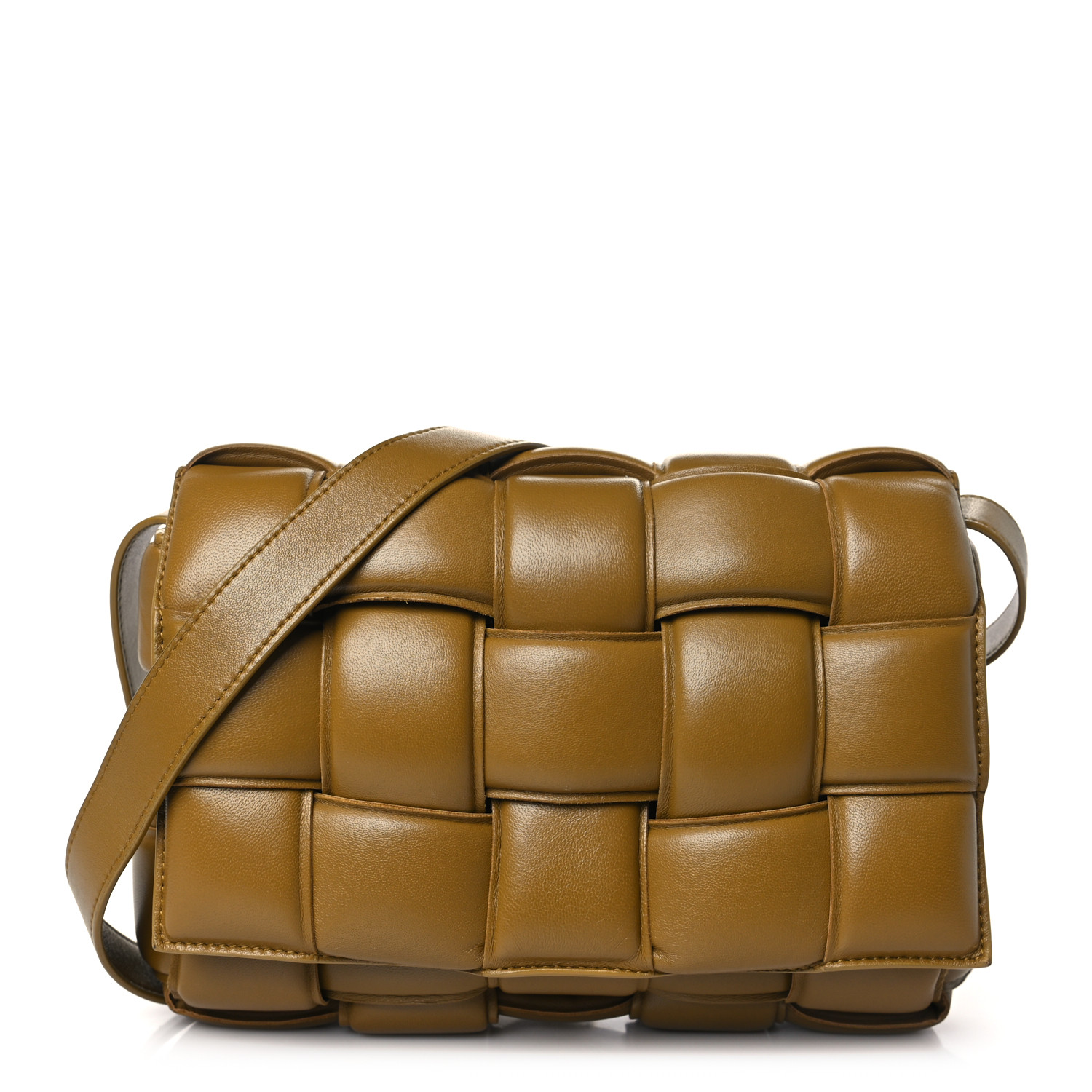 【BOTTEGA VENETA】Padded Cassette Bag Acorn Buy Bottega Veneta Small Padded Cassette Bag 'Avocado/Gold