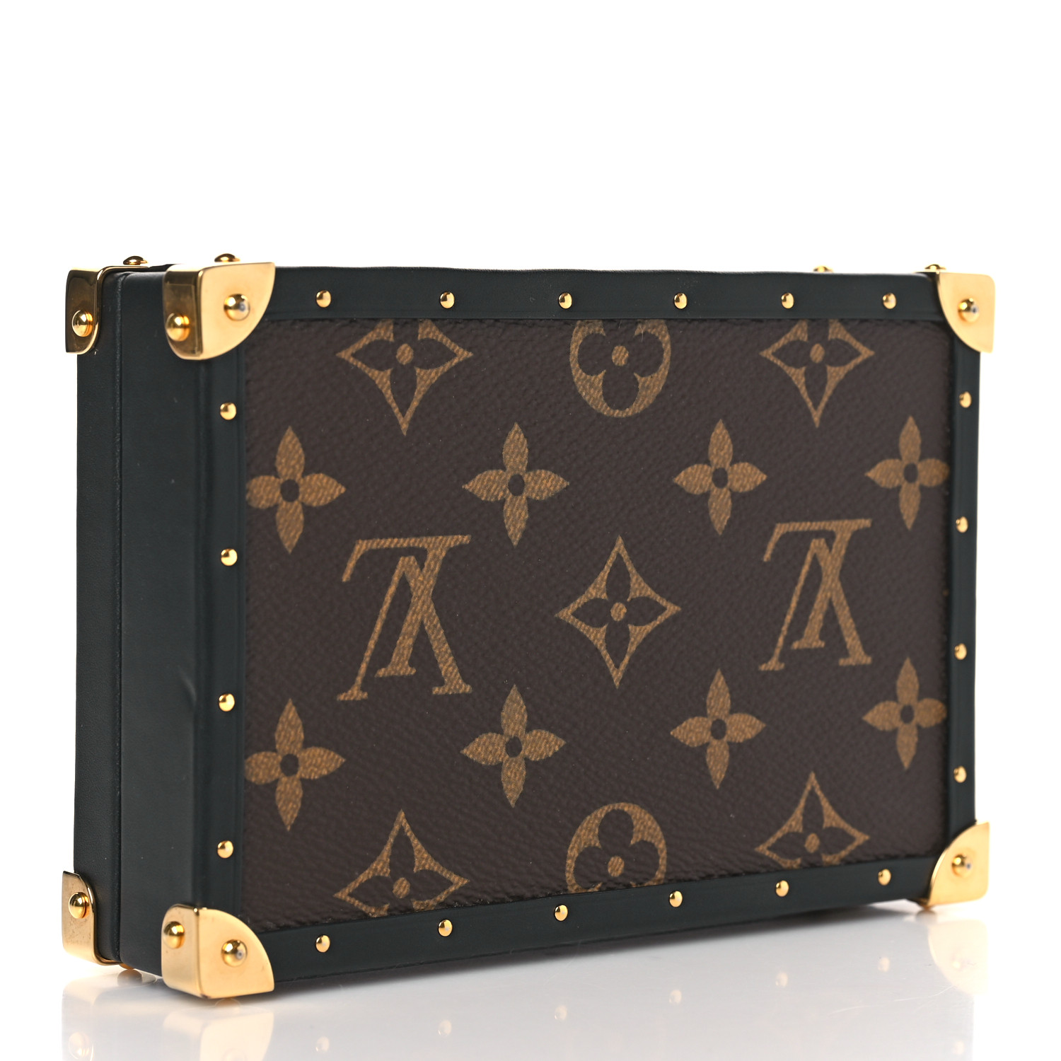 louis vitton BOX プラモデル LOUIS VUITTON Monogram Mirror Jewelry Box 1517660 | FASHIONPHILE
