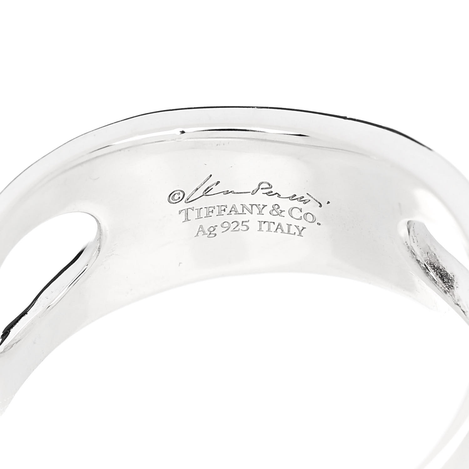 ユーズド品】TIFFANY Open Wave Ring ＊732 - メルカリ