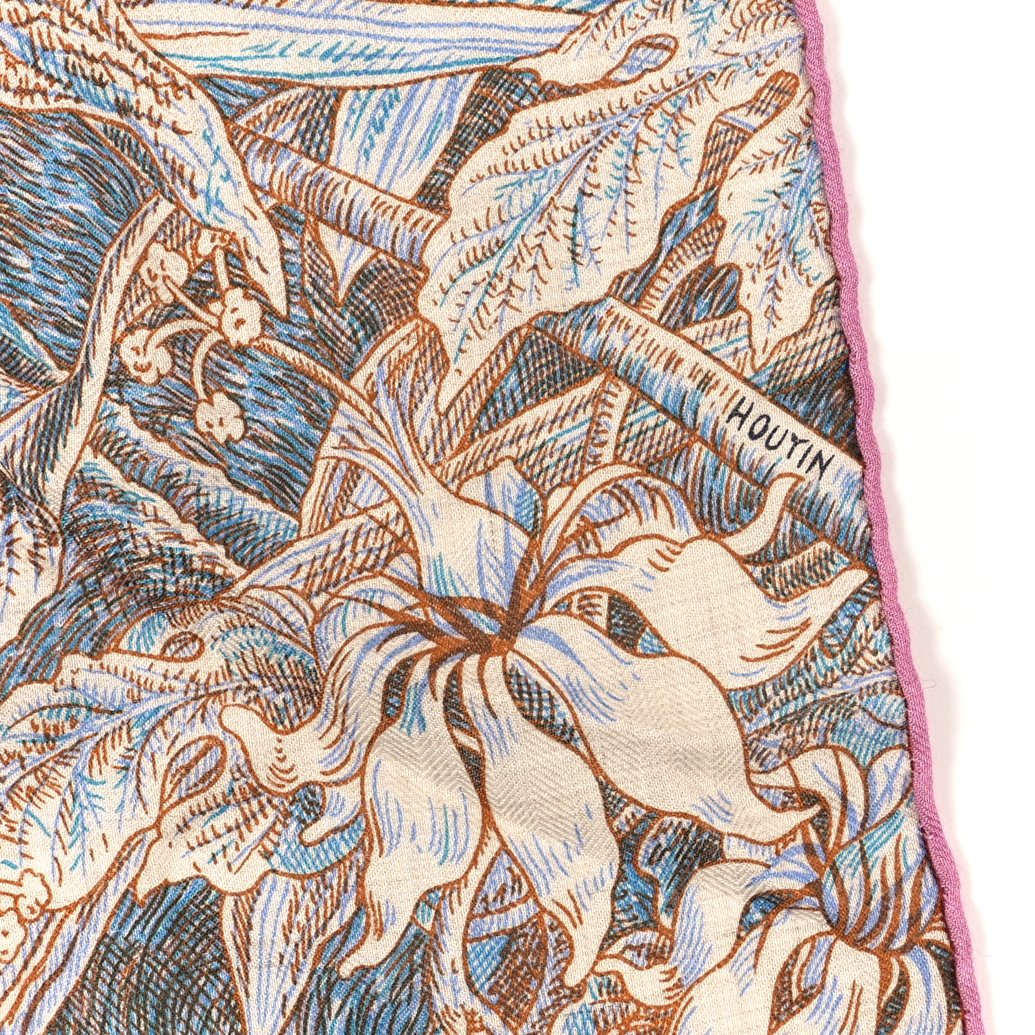 HERMES お洒落 カレジュアン 上品 All'Orto Botanico di Palermo All'Orto Botanico di Palermo shawl 140 | Hermès USA