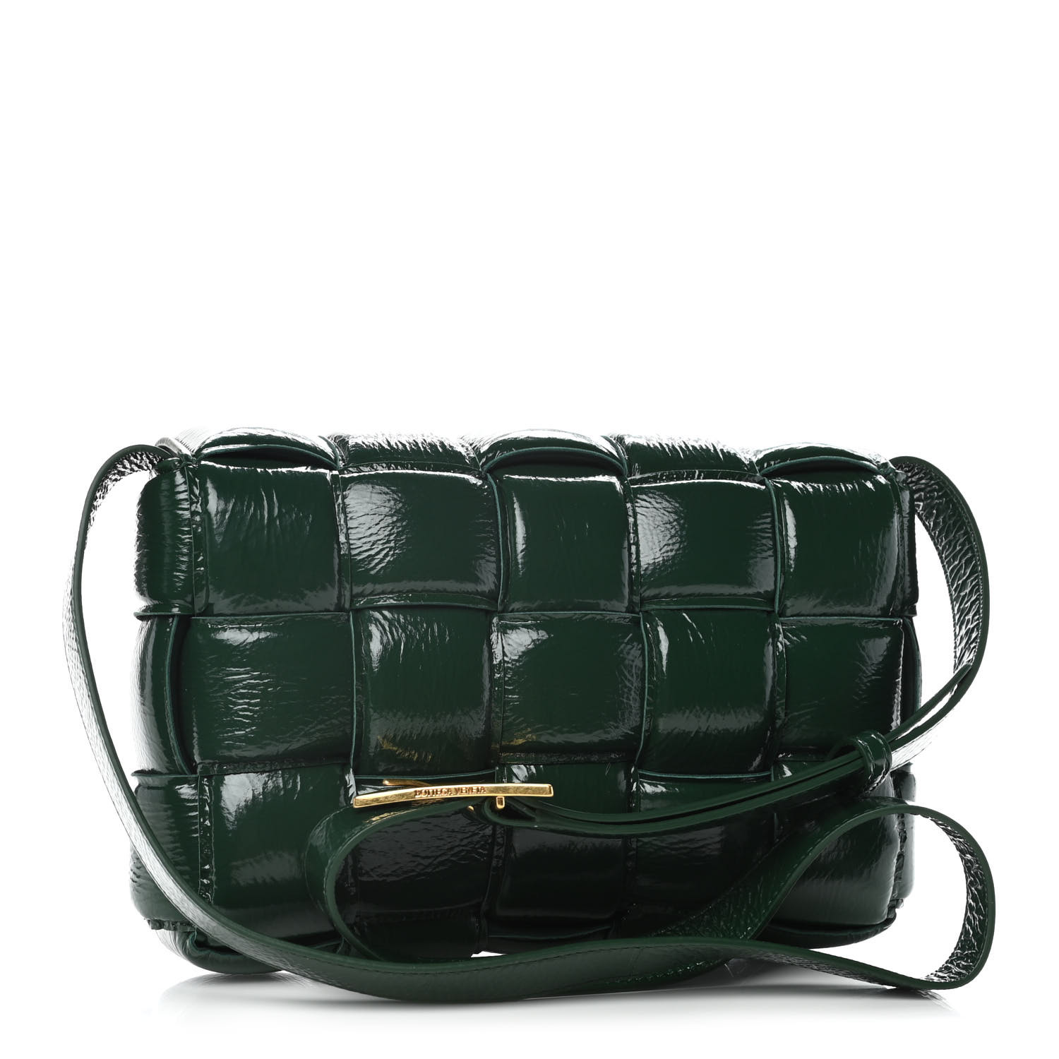BOTTEGA VENETA Textured Deerskin Maxi Intrecciato Padded