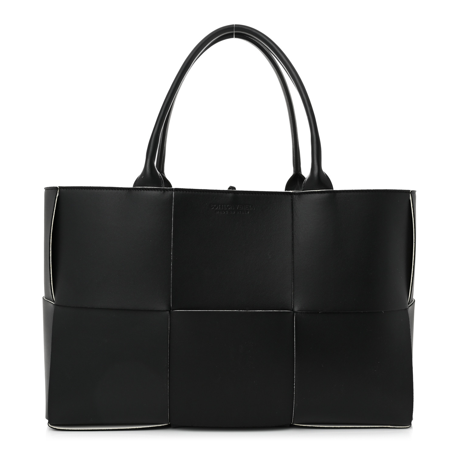トートバッグ BOTTEGA VENETA ARCO MICRO TOTE BAG IN MAXI INTRECCIATO NAPPA Bottega Veneta Maxi Intrecciato Small The Arco Tote Bag