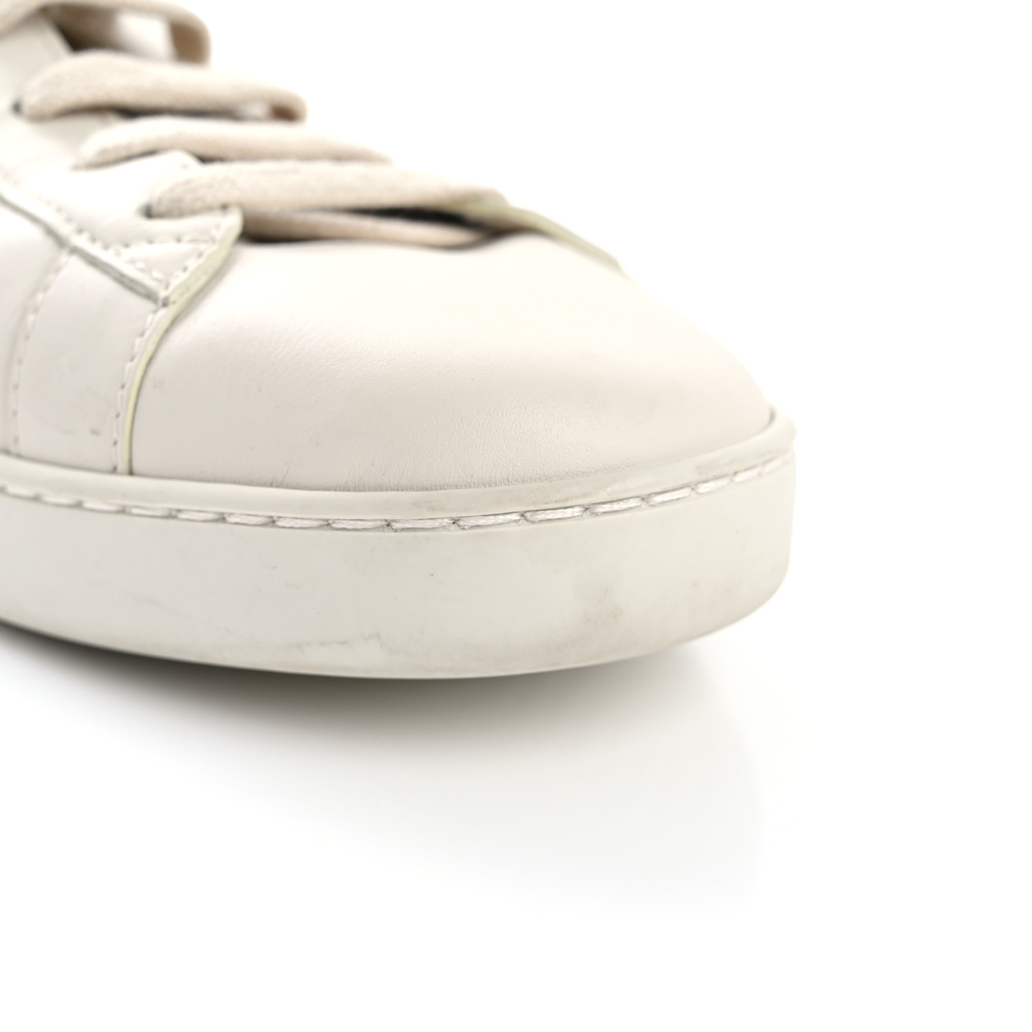 GUCCI X SEGA Calfskin Ayers Web Guccy Womens Ace Sneakers