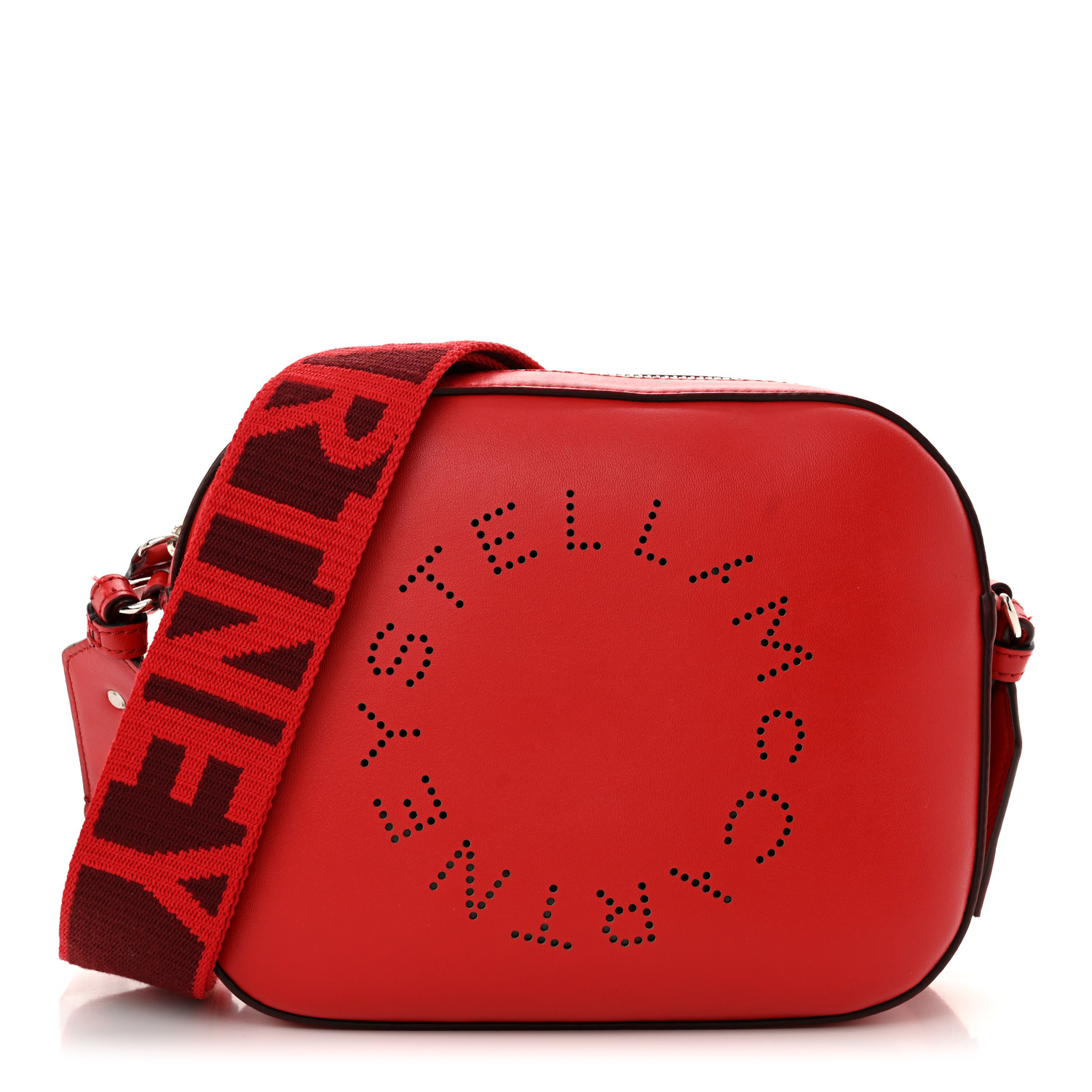 STELLA McCARTNEY バッグ S 700266 SMALL CAMERA BAG ECO ALTER Women Black Logo Crossbody Camera Bag | Stella McCartney US