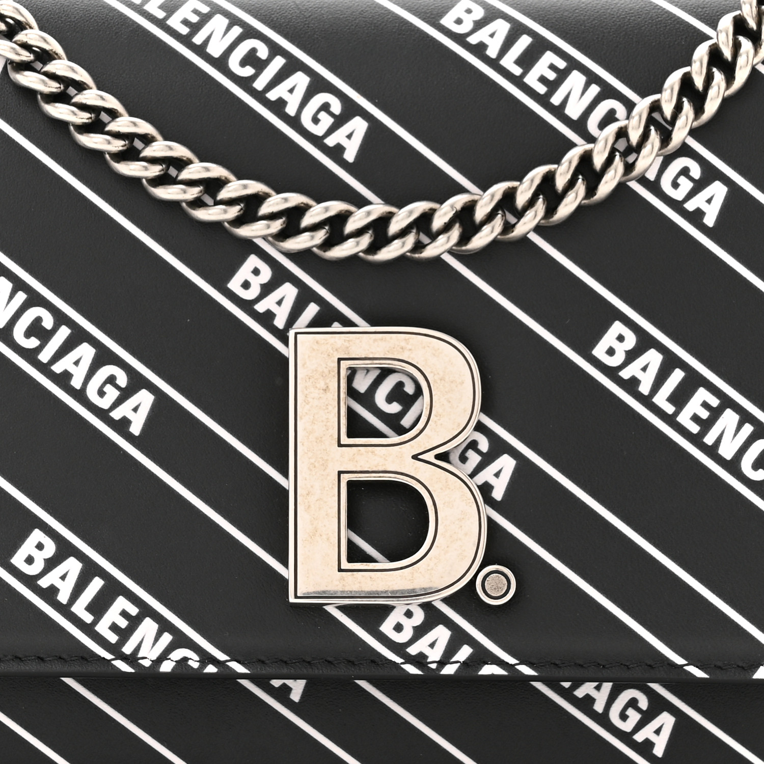【BALENCIAGA】 LOGO TEMPLE GEOMETRIC BALENCIAGA LOGO TEMPLE GEOMETRIC / BLK | nubiantokyo