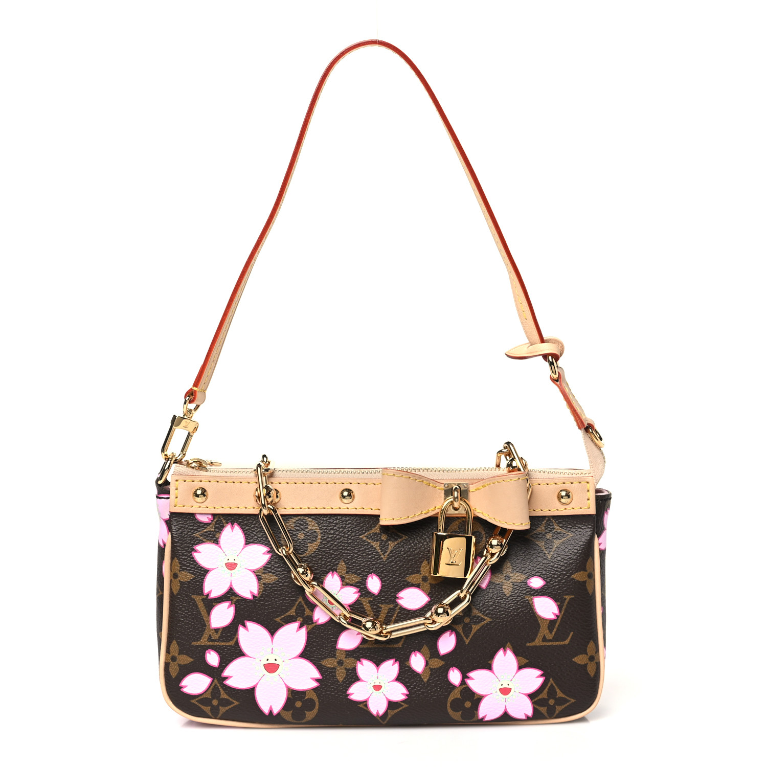 LOUIS VUITTON LV X TM Monogram Cherry Blossom Pochette