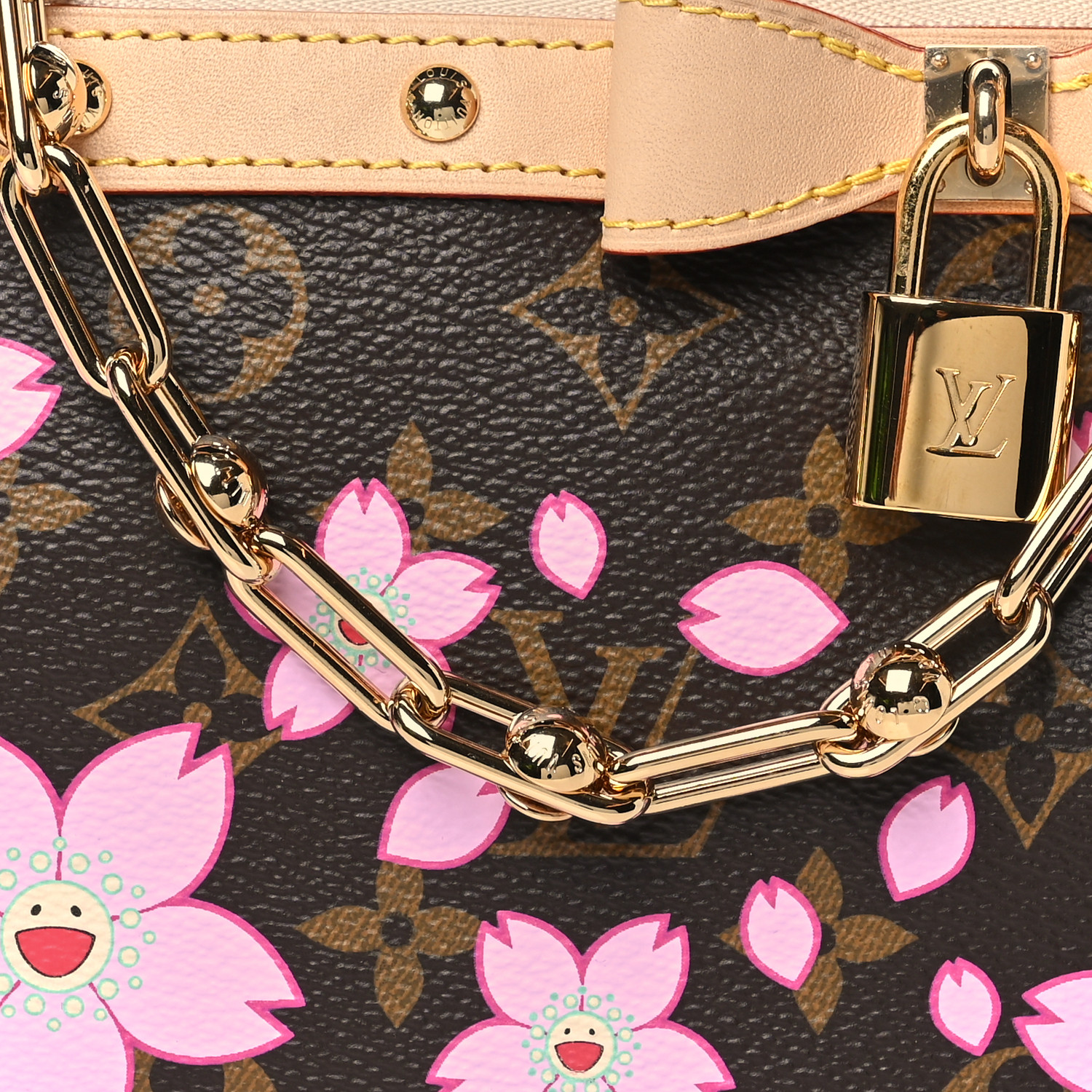 LOUIS VUITTON LV X TM Monogram Cherry Blossom Pochette