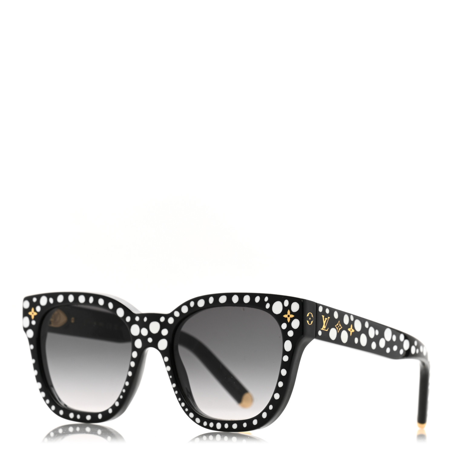 VUITTONマークⅡ LOUIS VUITTON Sunglasses Yayoi Kusama Dot Pattern Red White