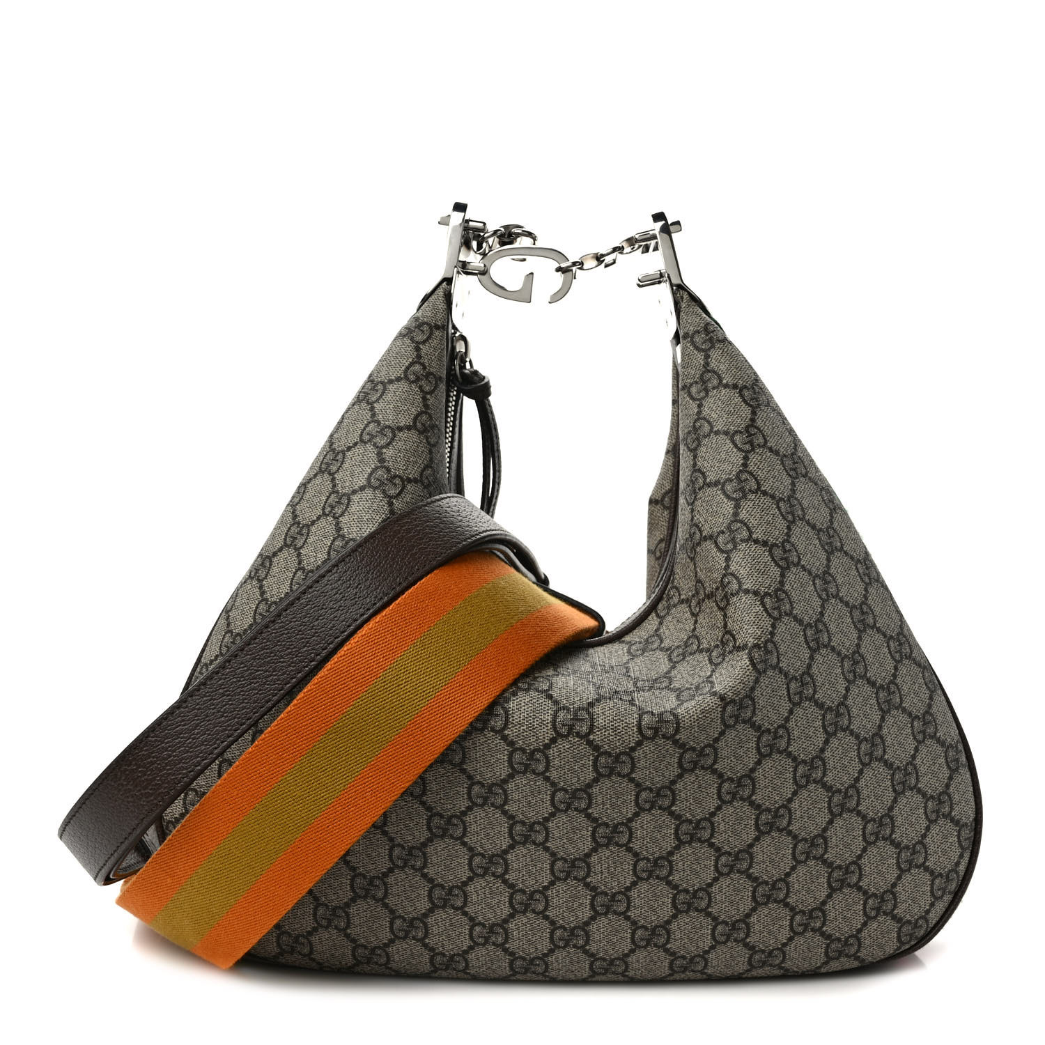 ショルダーバッグ・ポシェット GUCCI GG Supreme shoulder bag leather B.EB/N.ACERO/VRV VINTAGE Excellent Condition GUCCI Shoulder Bag GG Supreme