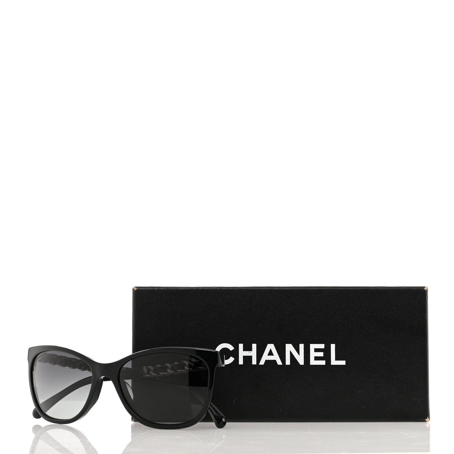 CHANEL サングラス ブラック　5260-Q-A CHANEL Cat Eye Chain Polarized Sunglasses 5260-Q-A Black