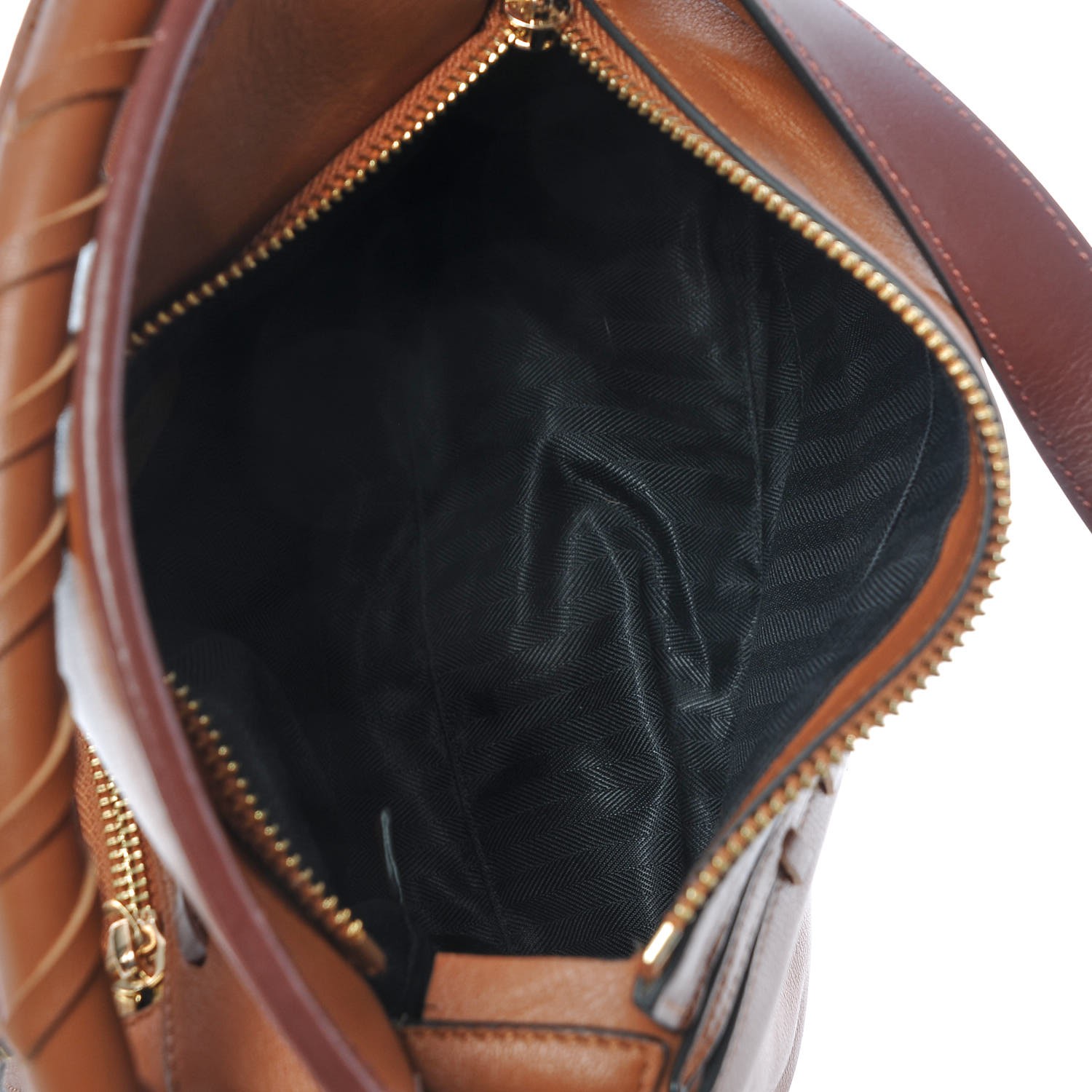 LOEWE Calfskin Small Laced Puzzle Bag Tan 295746 | FASHIONPHILE