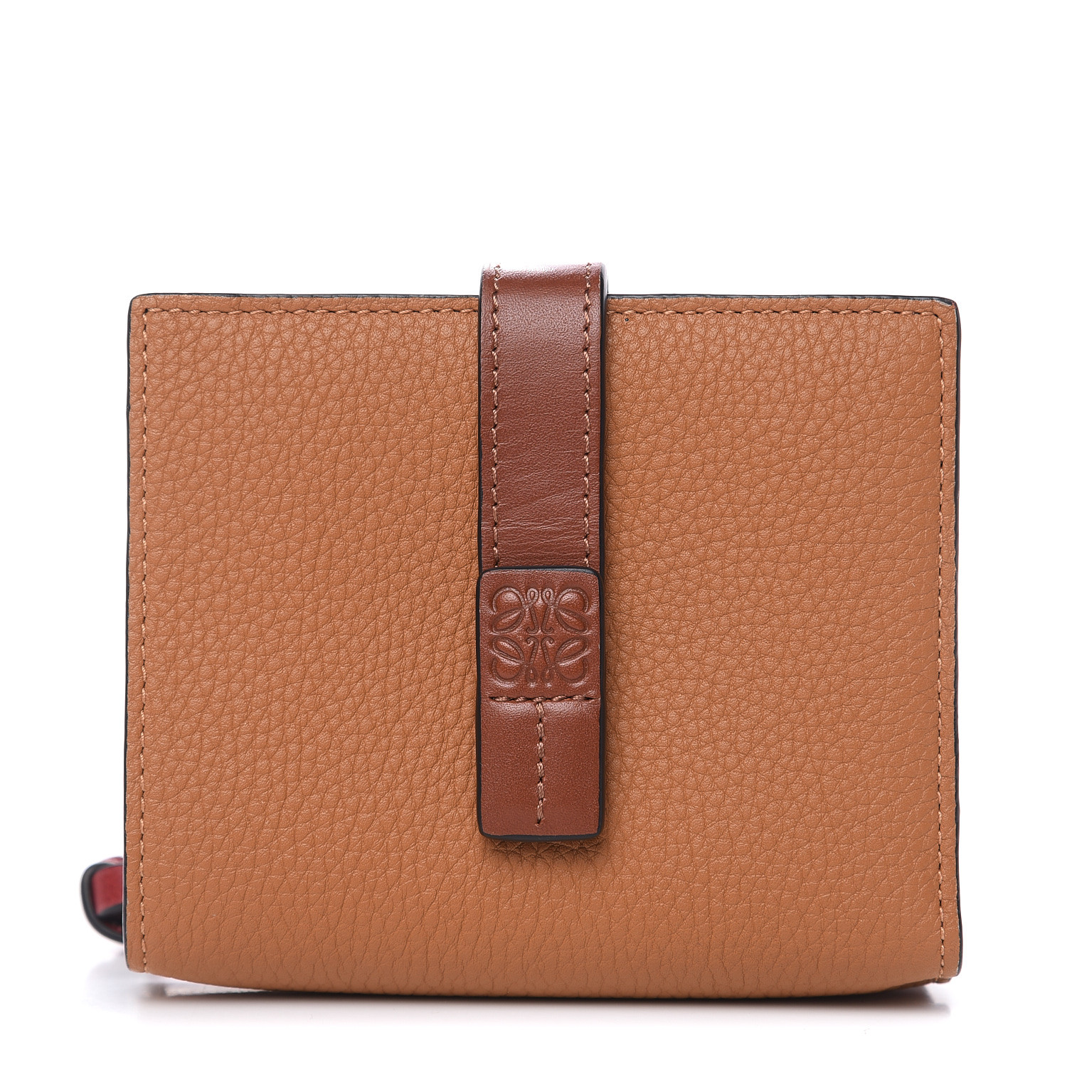 ☆LOEWE☆ Small Vertical 折り財布 LIGHT CARAMEL×PECAN♪ ☆LOEWE☆ Small Vertical 折り財布 LIGHT CARAMEL×PECAN♪
