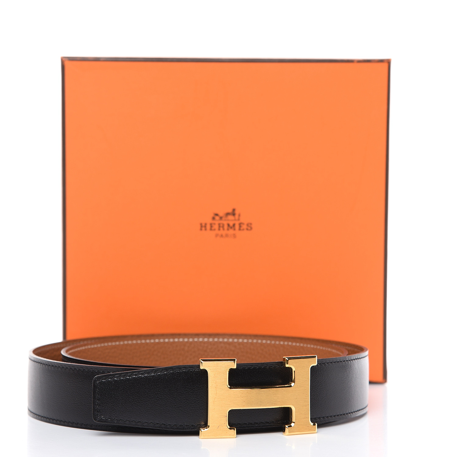 HERMES ベルト ベルトバックル 《コンスタンス》 & レザーベルト 38 mm