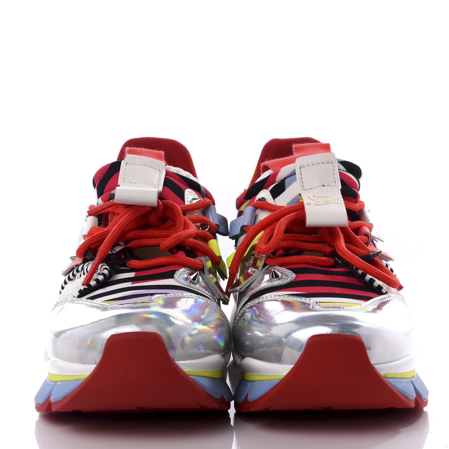 [美品]ルブタン Red runner Donna Christian Louboutin | Red Runner Donna black sneakers