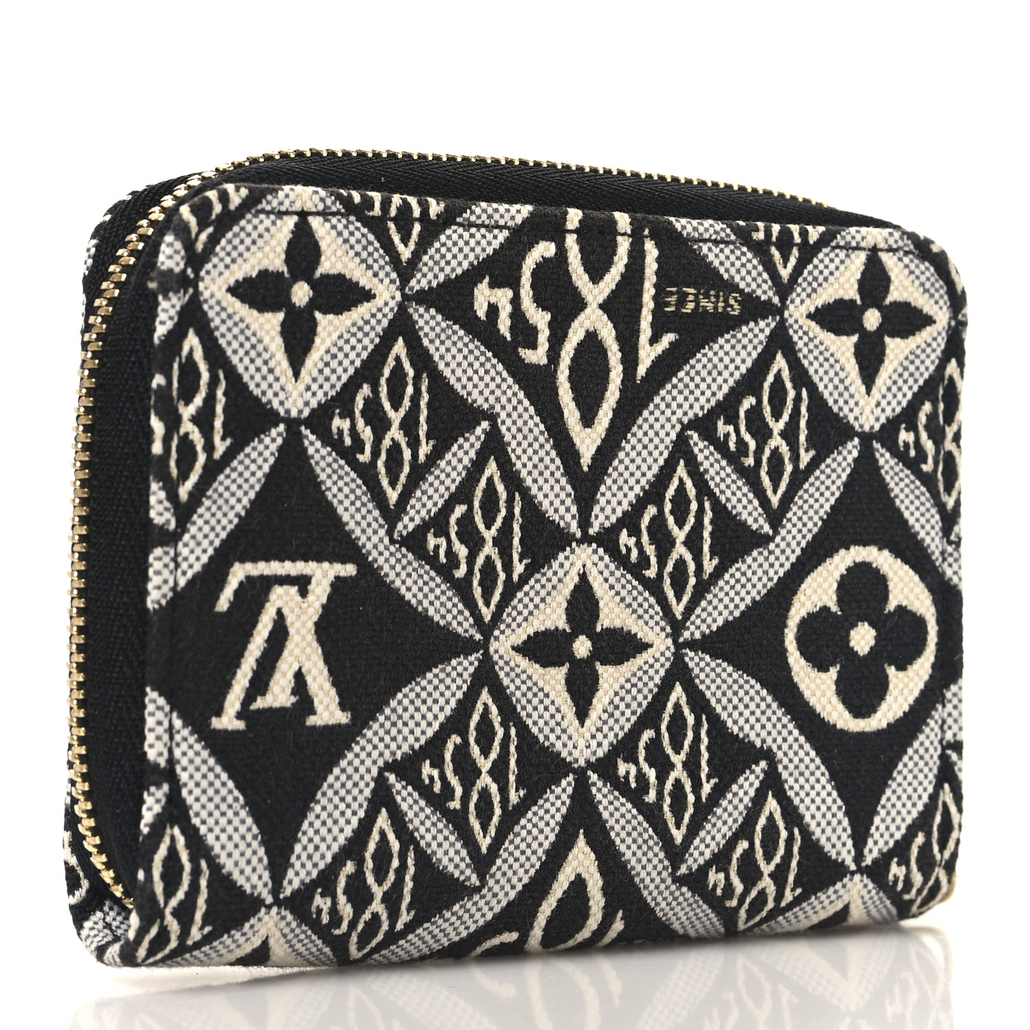 LOUIS VUITTON - ぴろこちん LOUIS VUITTON Jacquard Since 1854 Zippy Coin Purse Grey