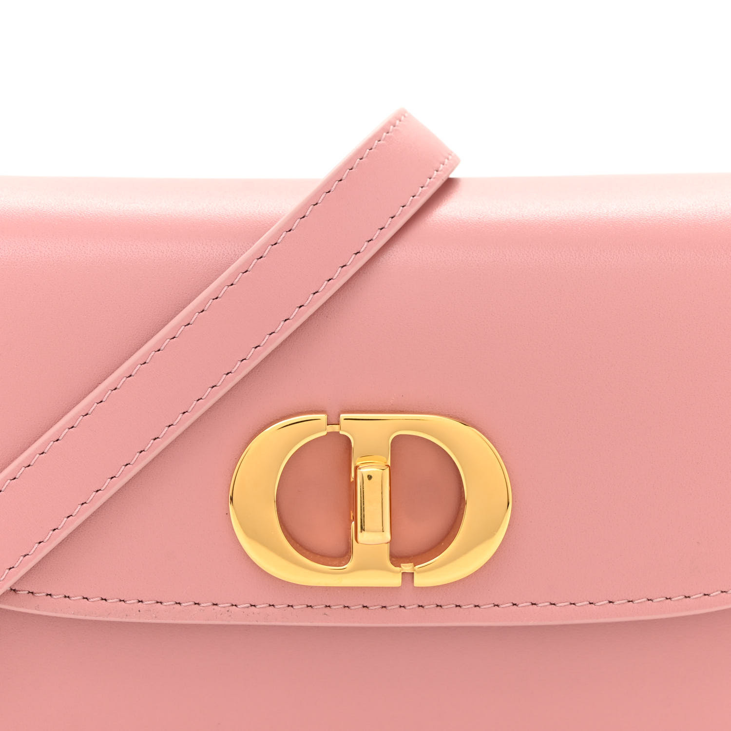 CHRISTIAN DIOR Box Calfskin 30 Montaigne Avenue Bag Old Rose
