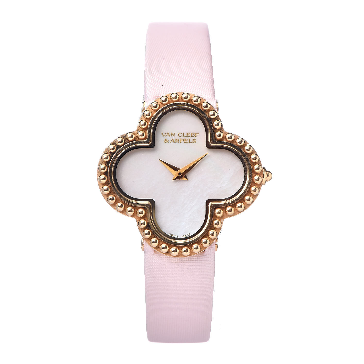 Van Cleef & Arpels ピンクレザーベルト Van Cleef & Arpels ピンクレザーベルト