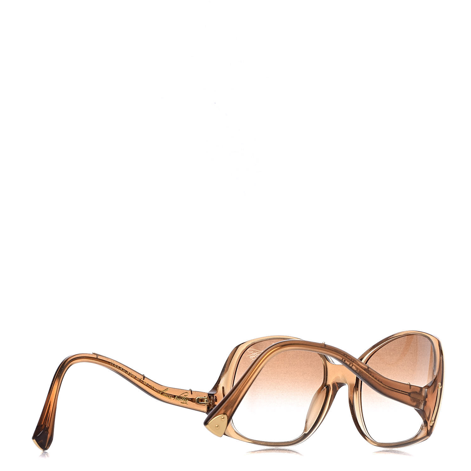 LOUIS VUITTON Gina Sunglasses Z0052W Light Glitter Honey