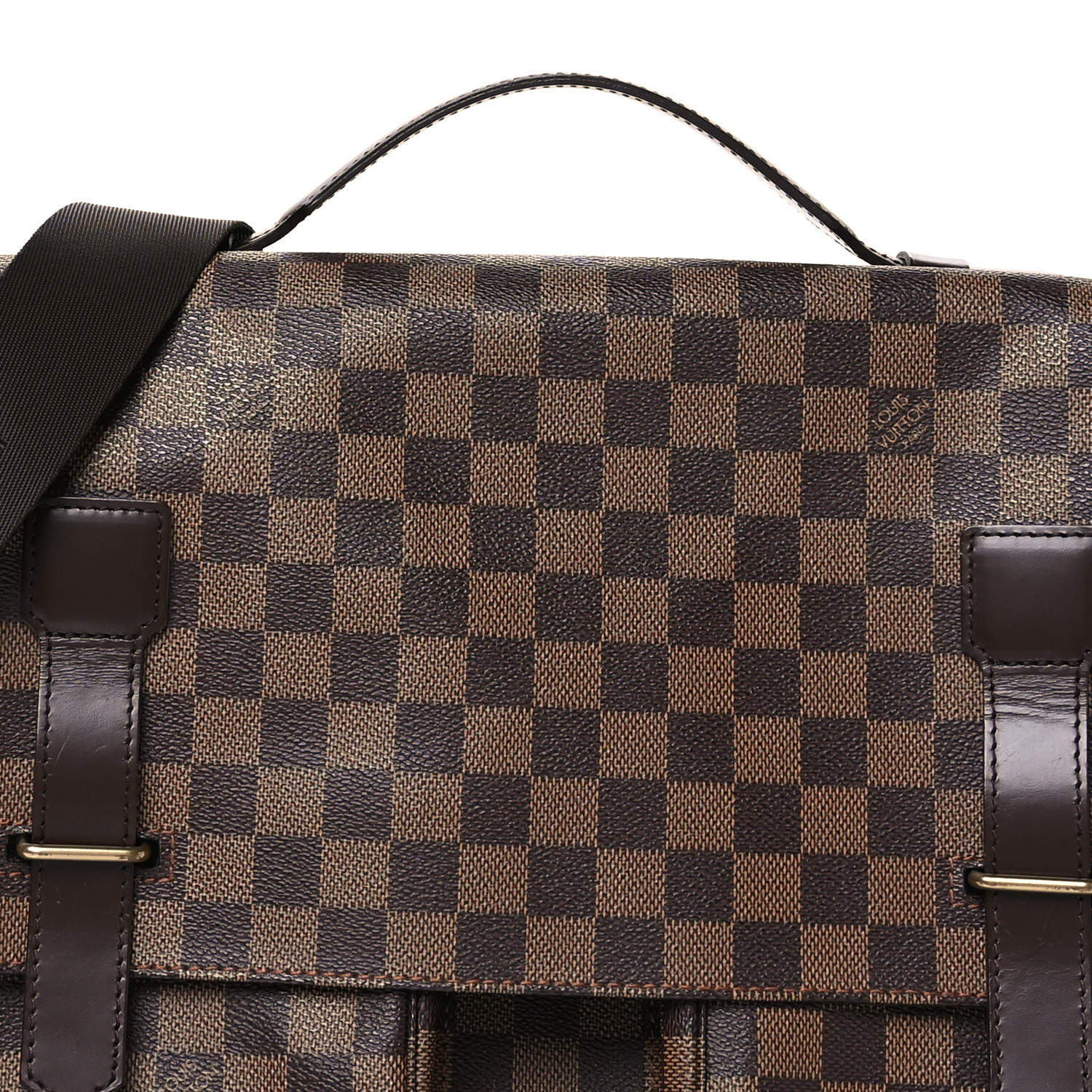 LOUIS VUITTON Damier Ebene Broadway Messenger Bag 1690241