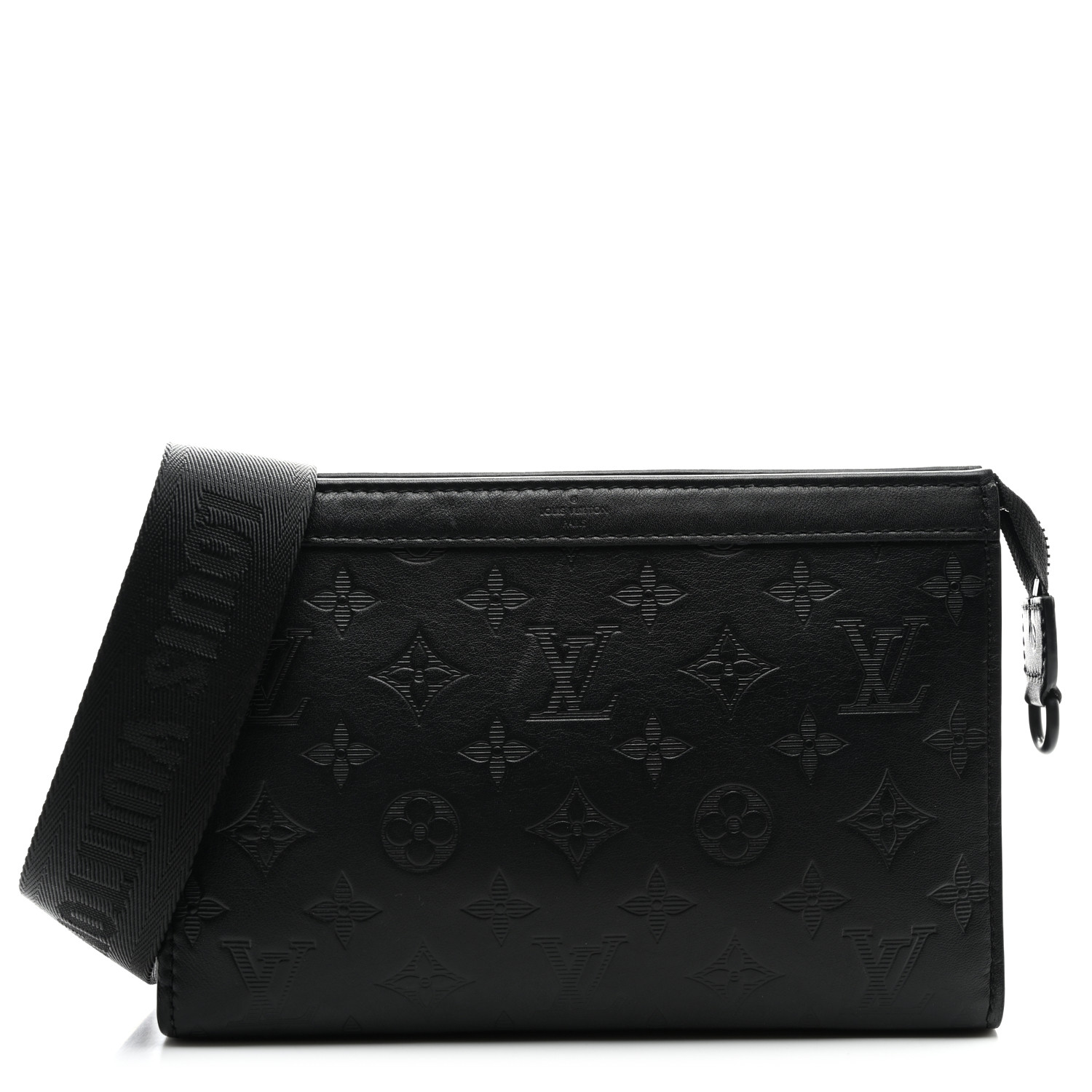LOUIS VUITTON Calfskin Monogram Shadow Gaston Wearable