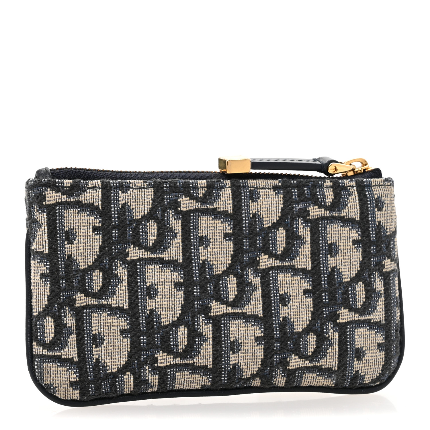 Christian Dior ♡ Vintage ♡ Key case CHRISTIAN DIOR Oblique Key Case Blue 1698024 | FASHIONPHILE