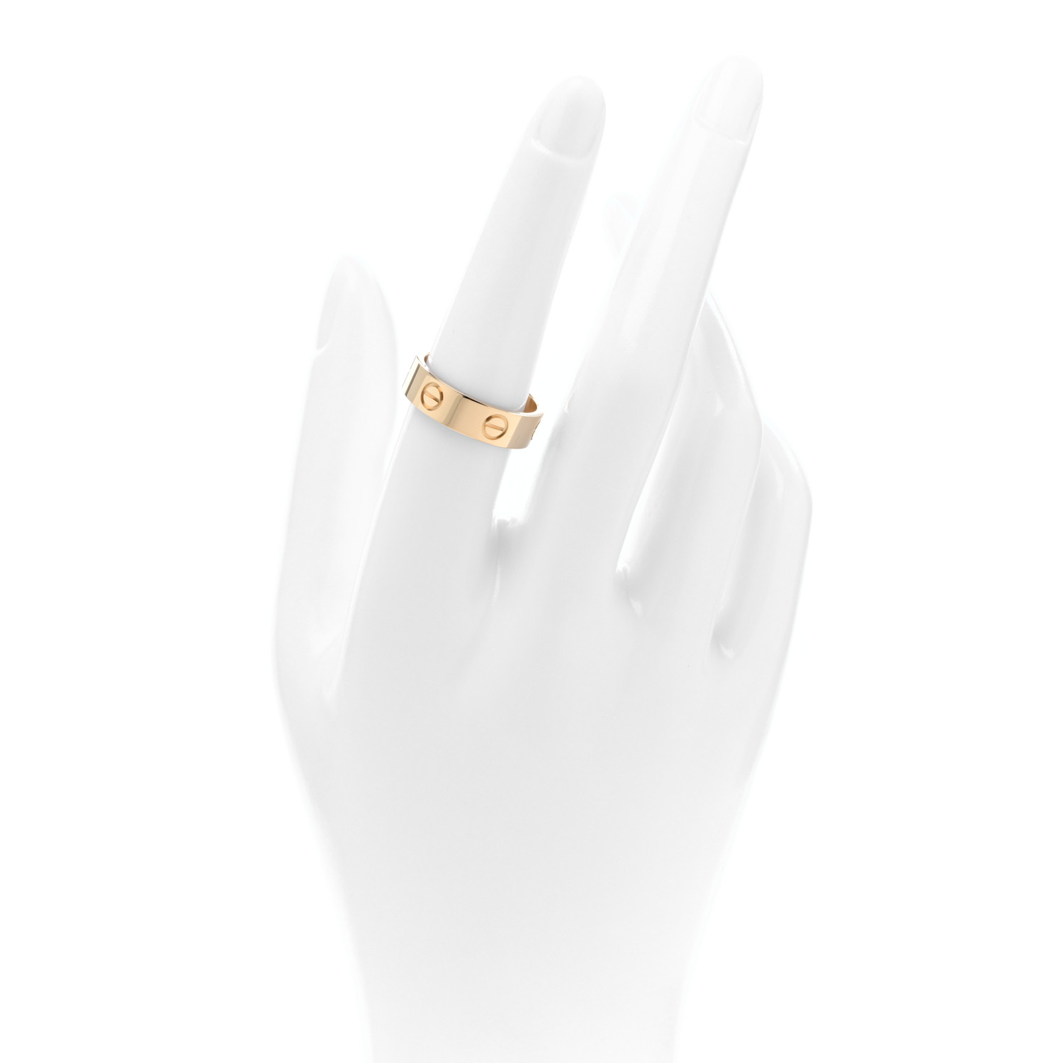 Cartier 18Kゴールド リング サイズ55 CARTIER 18K Yellow Gold 5.5mm LOVE Ring 55 7.25 1696615