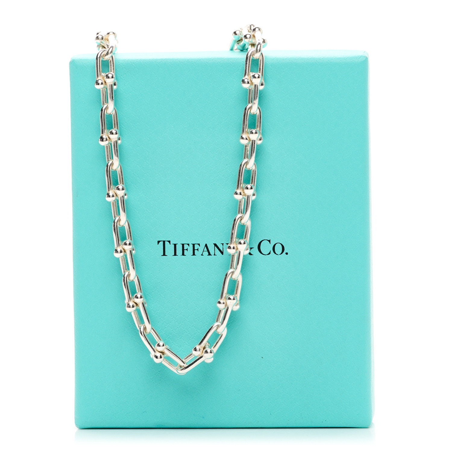 アクセサリー Tiffany & Co. HardWear Link Necklace Tiffany HardWear Medium Link Necklace in White Gold with
