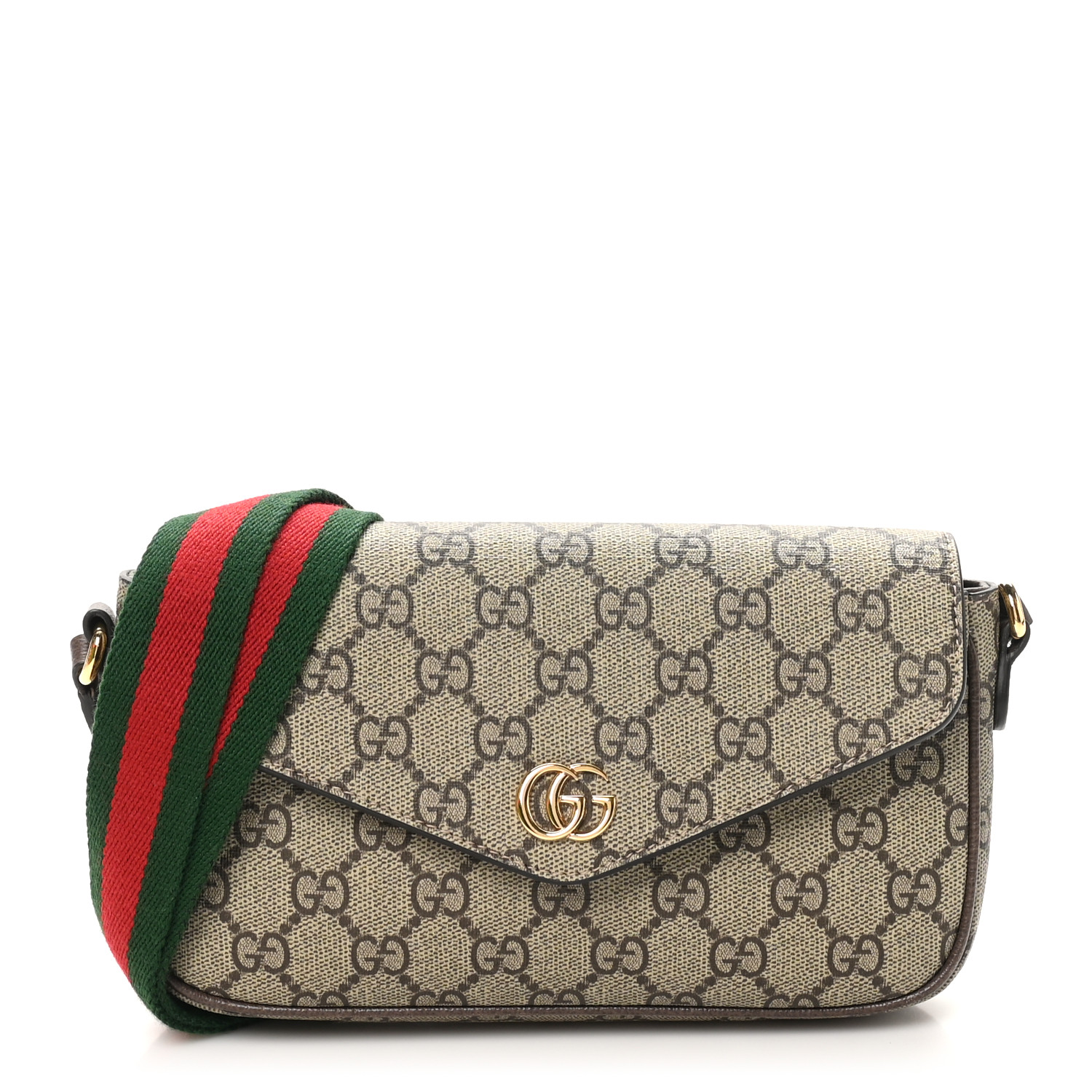 GUCCI★素敵！GG Supreme Monogram Carnation Shoulder Bag Gucci GG Supreme Monogram Web Neo Vintage Shoulder Bag