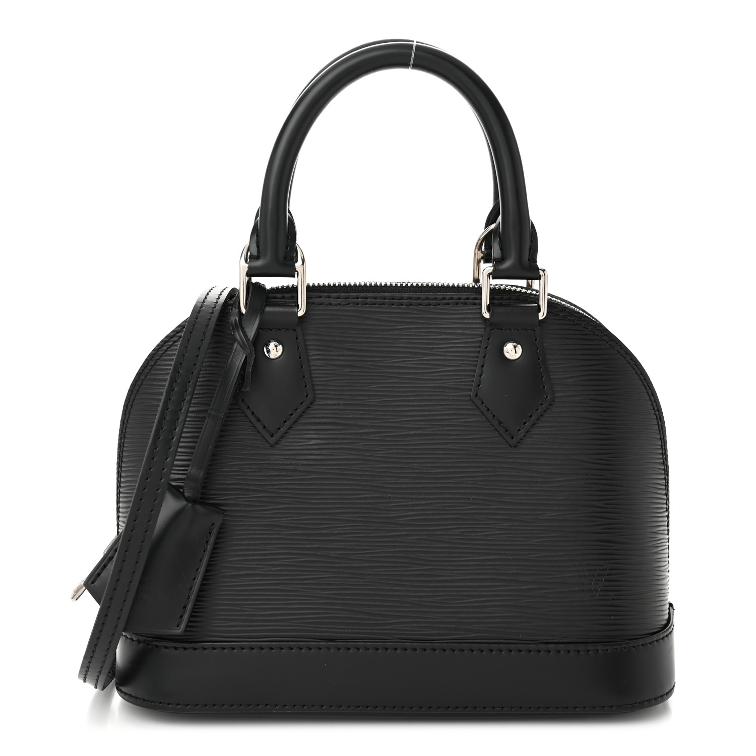 LOUIS VUITTON Epi Alma BB Black 1669507 | FASHIONPHILE
