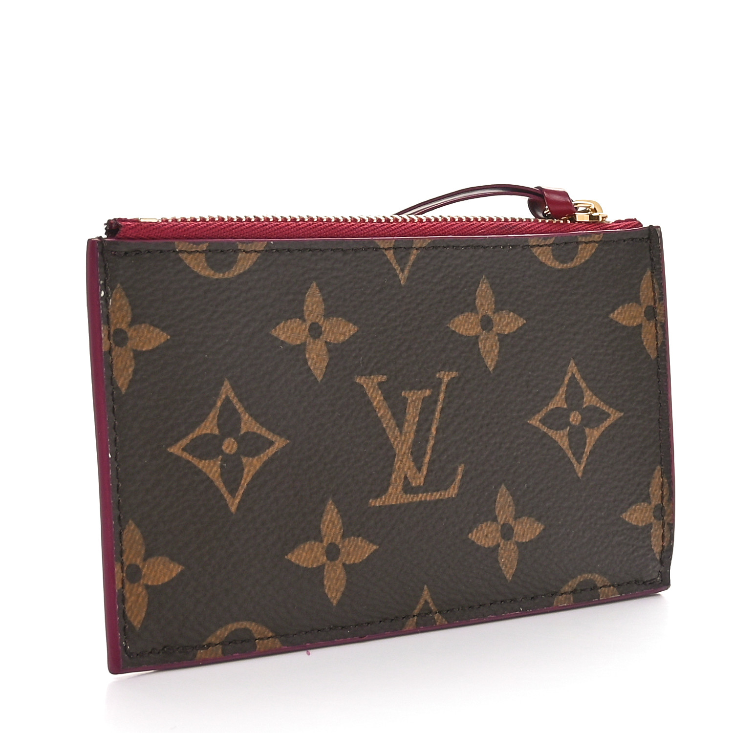 【Louis Vuitton】 Card Holder Monogram Fuchsia Louis Vuitton Colormania Monogram Card Holder PM Pink – DAC