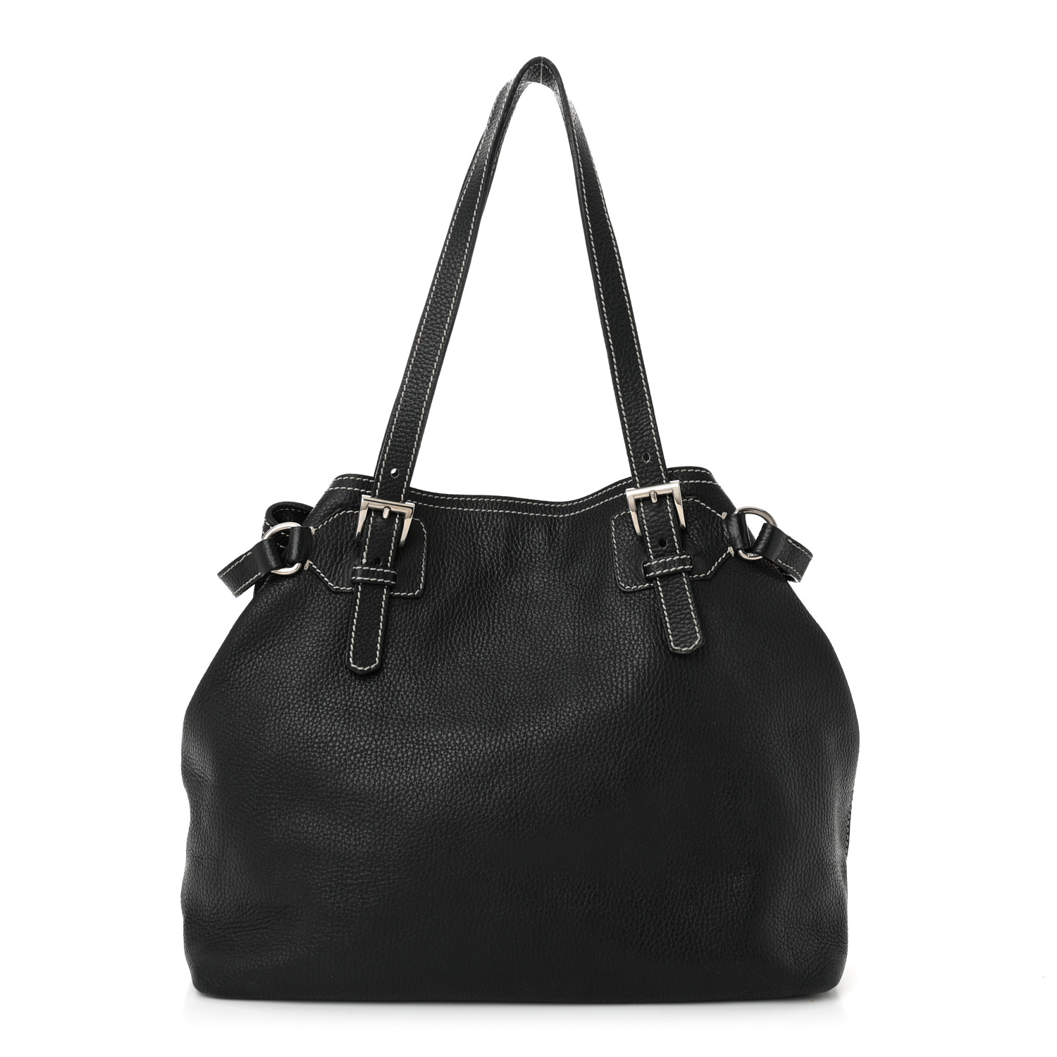 【PRADA】VITTELO DAINO SHOULDER BAG Prada Vitello Daino Pushlock Shoulder Bag – Oliver Jewellery