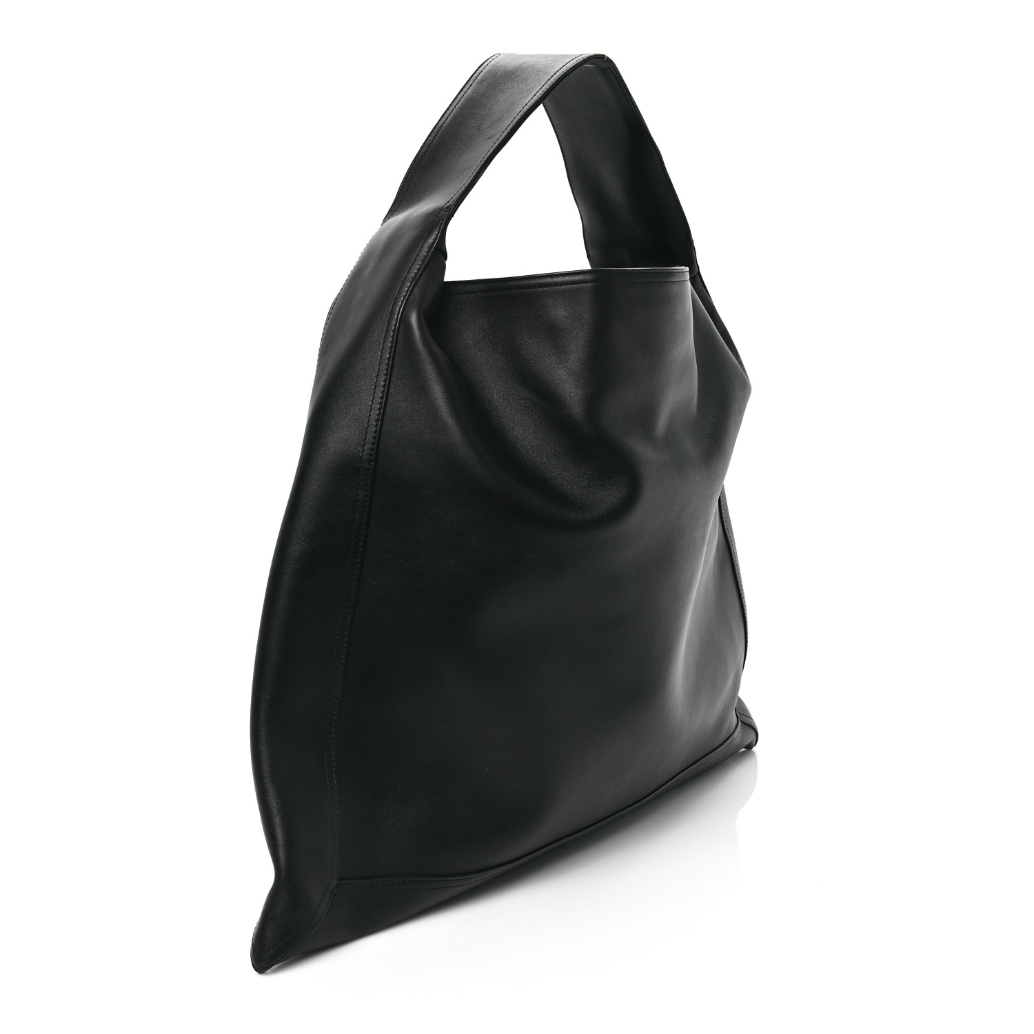 【Milk】bottega veneta Bottega Veneta Milk White Leather Zip Around Tote Bag