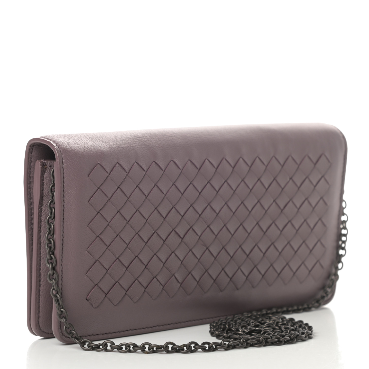 Bottega Veneta マキシナッパ コンチネンタルウォレット BOTTEGA VENETA Nappa Intrecciato Continental Wallet on Chain