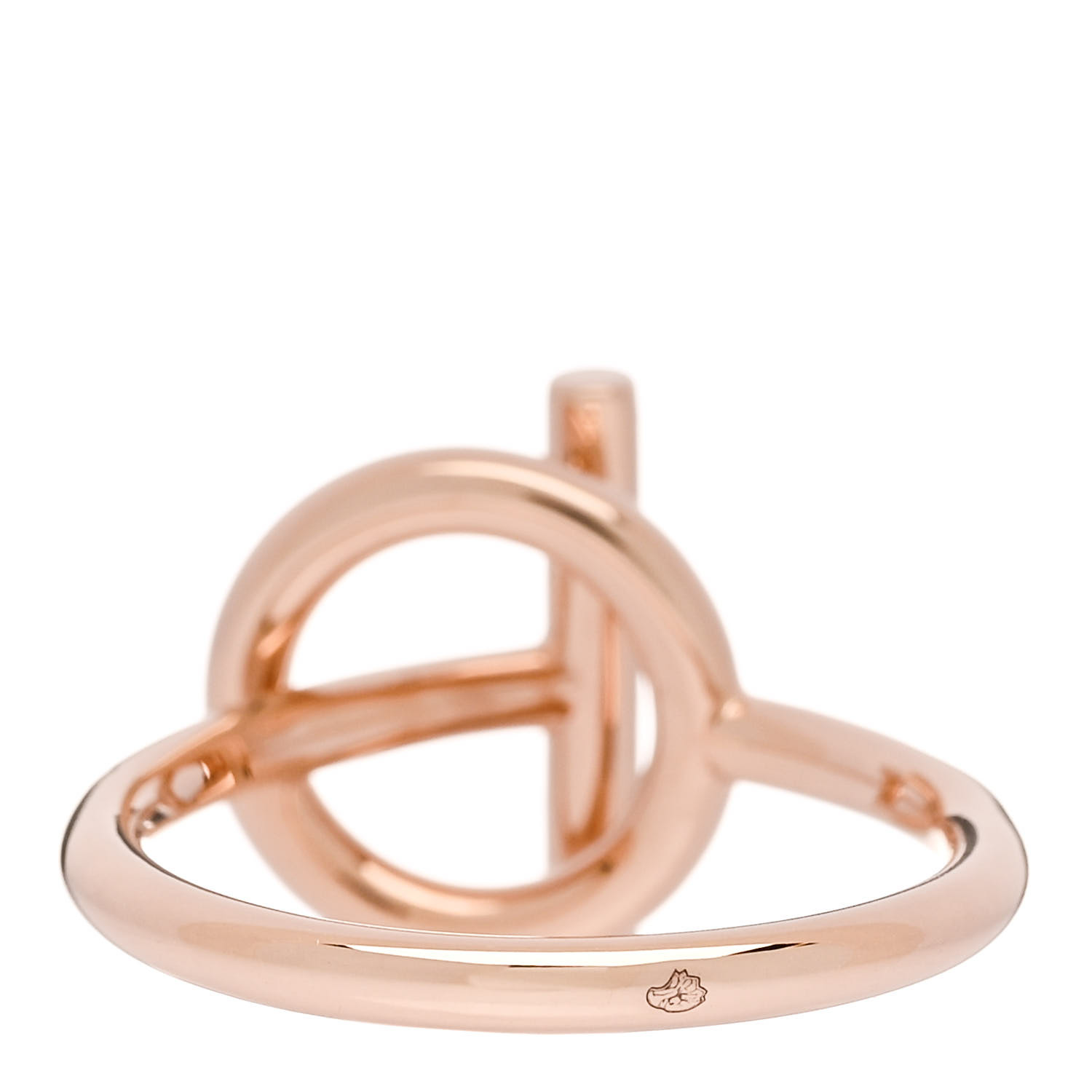 Hermes Echappee ring rose gold diamonds【関税込】 Hermes Echappee PM Ring 18K Rose Gold & Diamonds