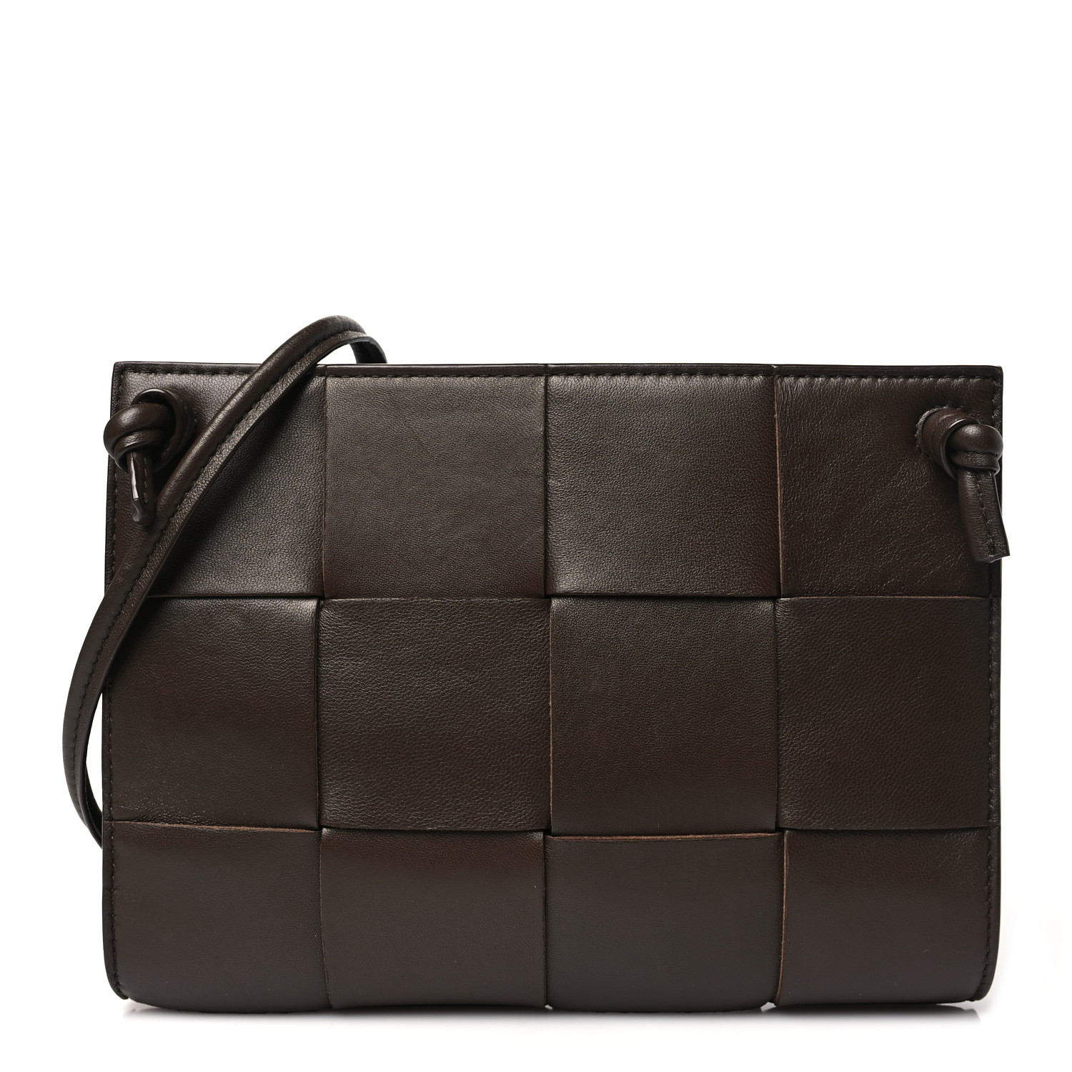 ●BOTTEGAVENETA ●ボッテガヴェネタ Mini Cassette BOTTEGA VENETA: Mini Cassette bag in woven nappa - White