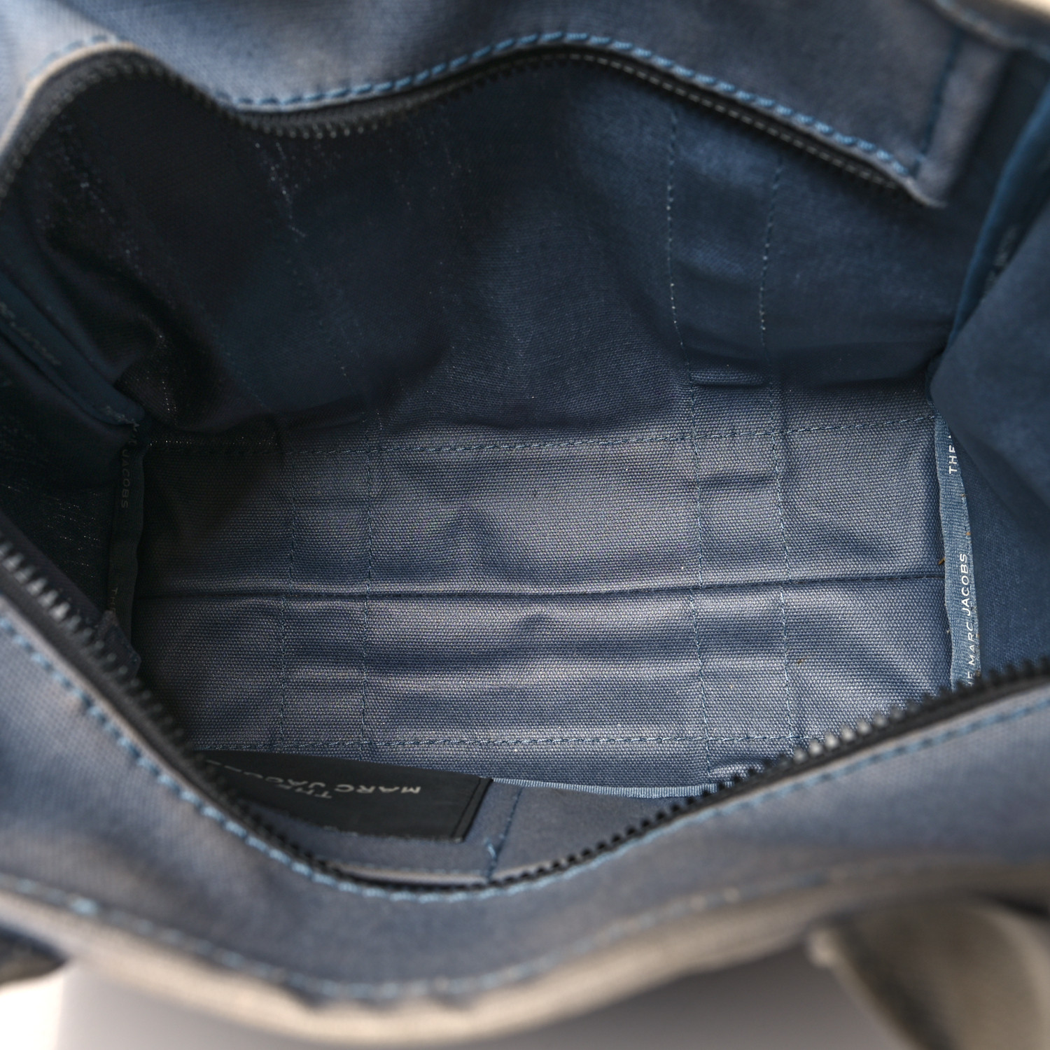 【関税込み】Medium Traveler Tote Bag in Blue Shadow Cotton Medium Traveler Tote Bag in Blue Shadow Cotton