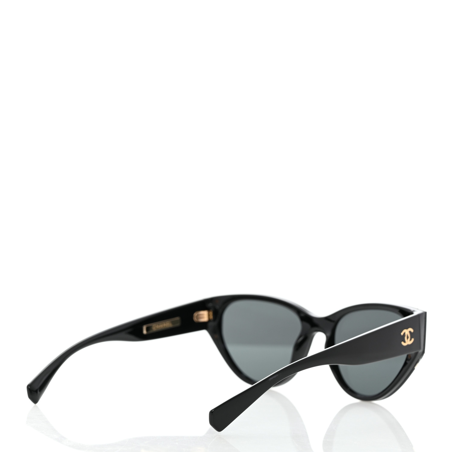 CHANEL ブラック キャットアイサングラスCH0754 CHANEL ブラック キャットアイ サングラス - メルカリ