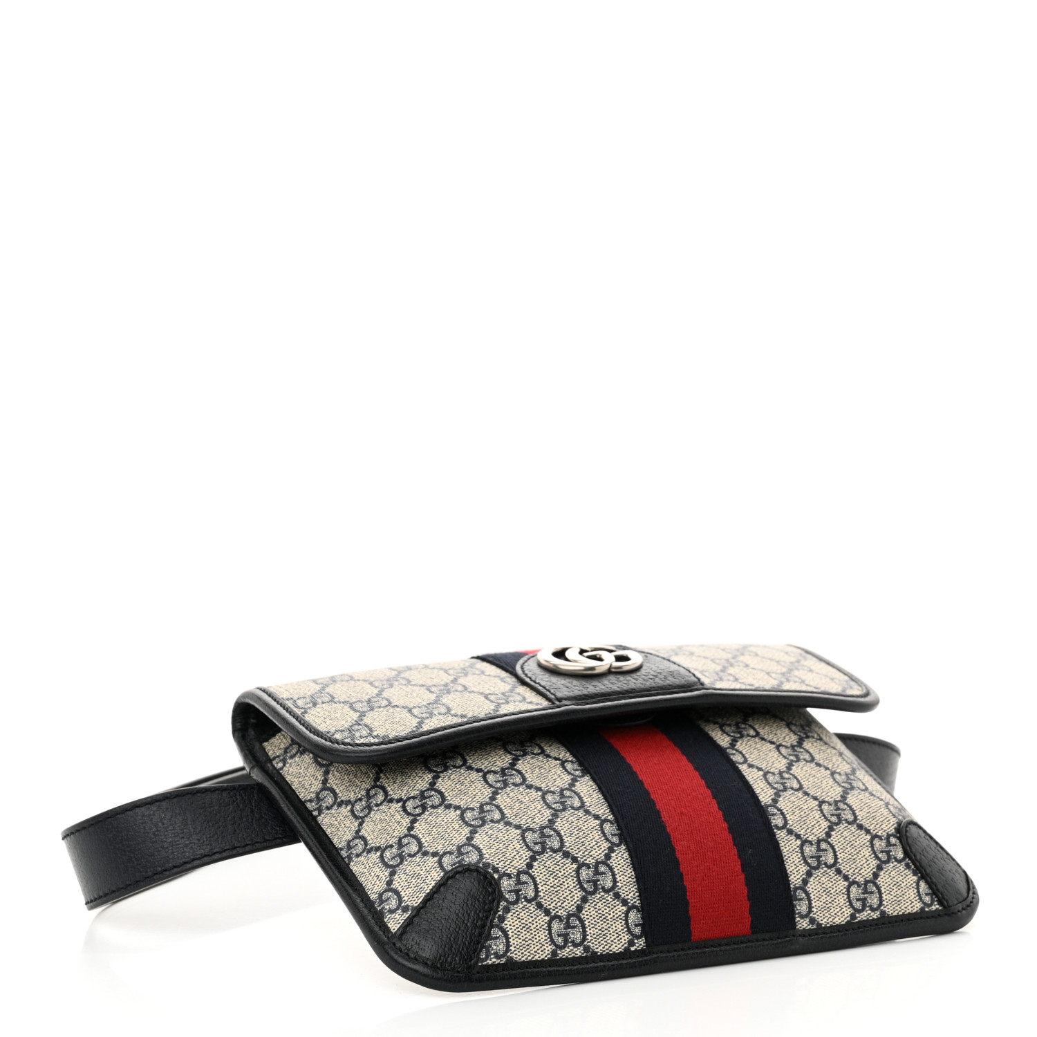 GUCCI GG Supreme Monogram Web Small Ophidia Belt Bag 100 40