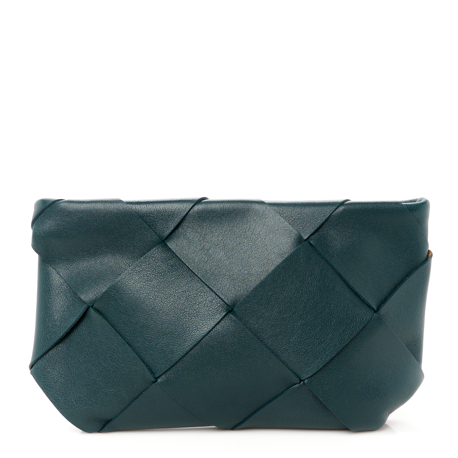 正規品【BOTTEGA VENETA】Pouch Clutch Bag 8色 Bottega Veneta - The Pouch Bordeaux Woven Leather Large Clutch