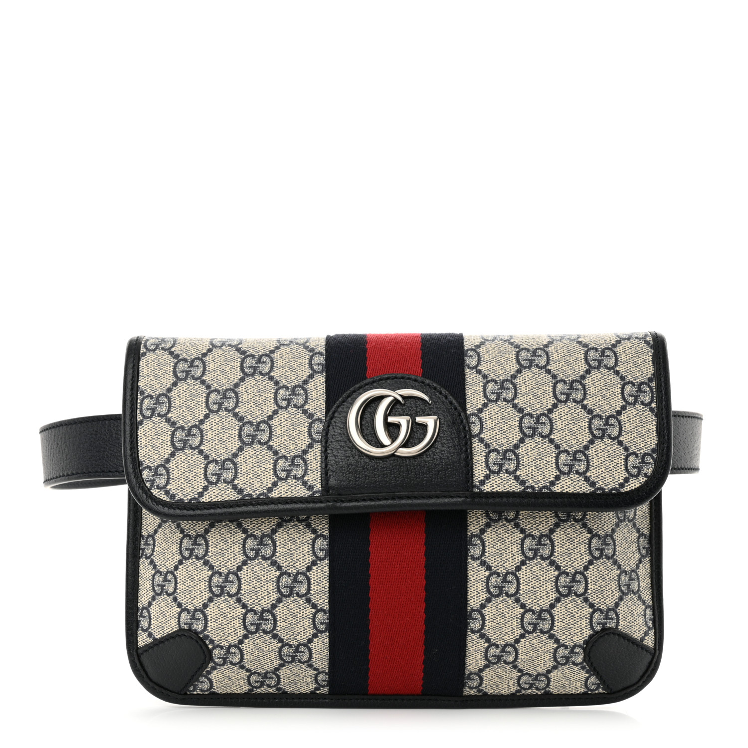 ショルダーバッグ・ポシェット GUCCI GG OPHIDIA BELT BAG GUCCI GG Supreme Monogram Web Small Ophidia Belt Bag 100 40