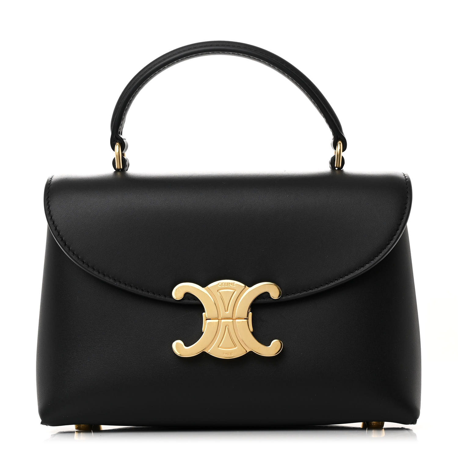 【関税送料込】CELINE MEDIUM NINO BAG IN SUPPLE CALFSKIN MEDIUM NINO BAG IN SUPPLE GRAINED CALFSKIN - BLACK | CELINE