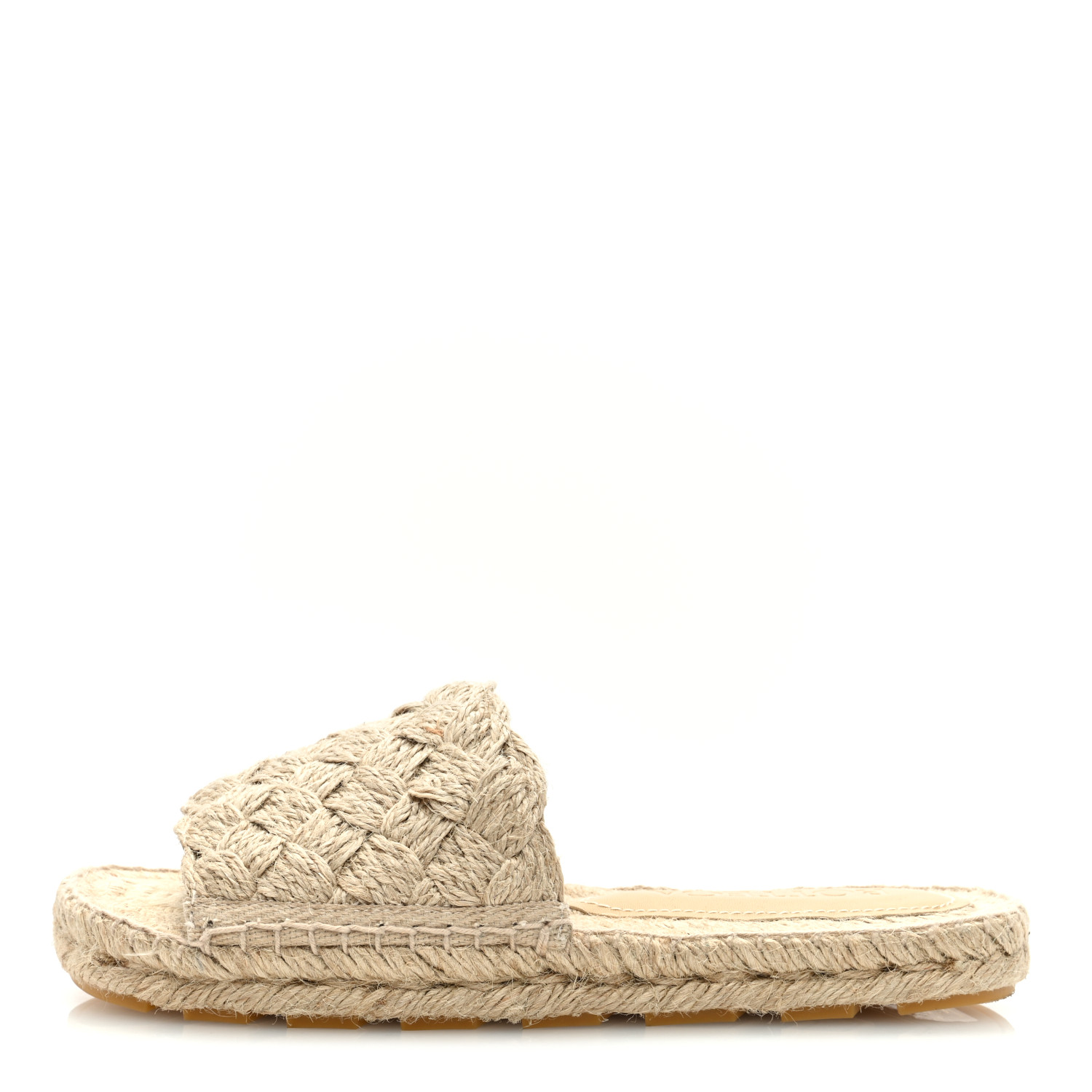 BOTTEGA VENETA Jute Intreccio Jack Espadrille Sandals 36