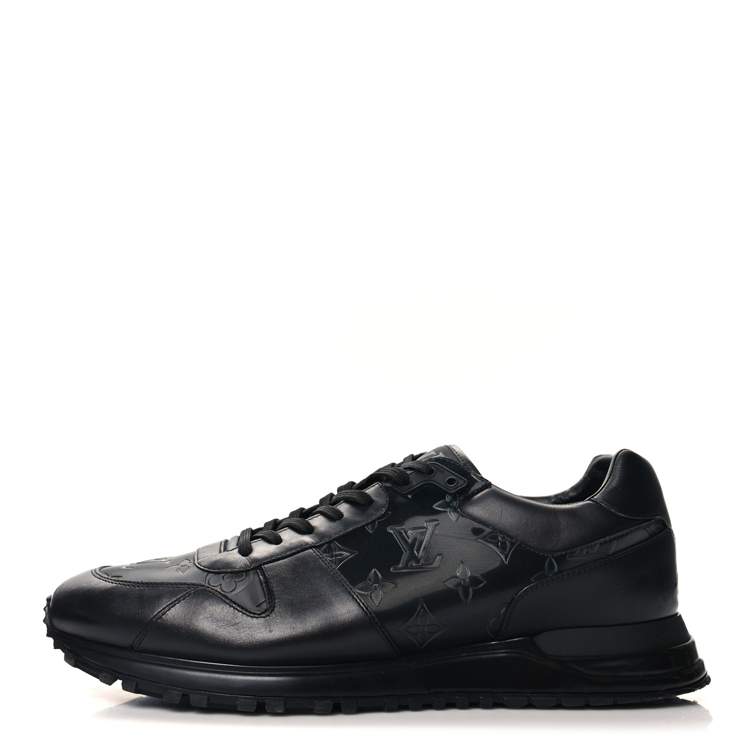 LOUIS VUITTON Iridescent Textile Monogram Calfskin Mens Run