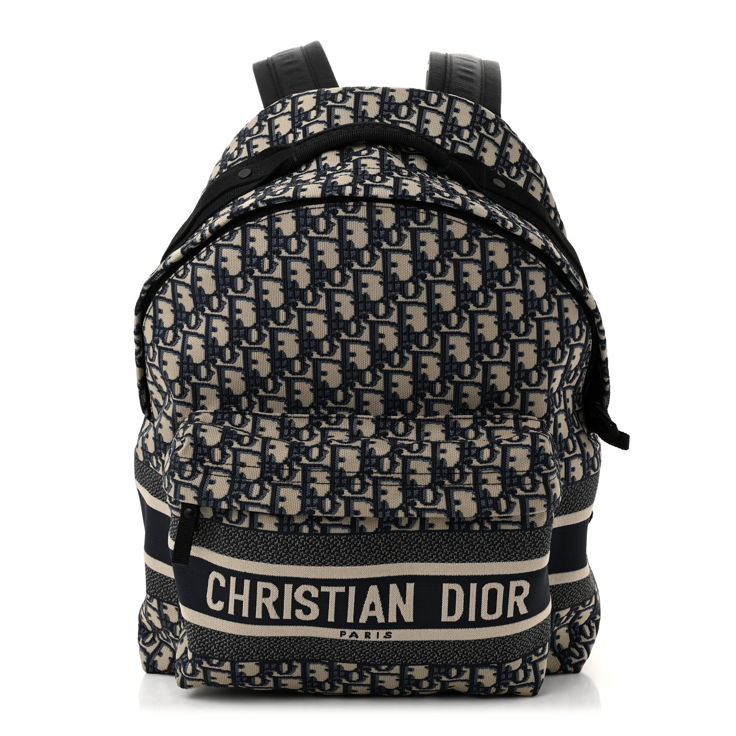 CHRISTIAN DIOR モノグラムリュック Rider Backpack Blue Dior Oblique Jacquard | DIOR