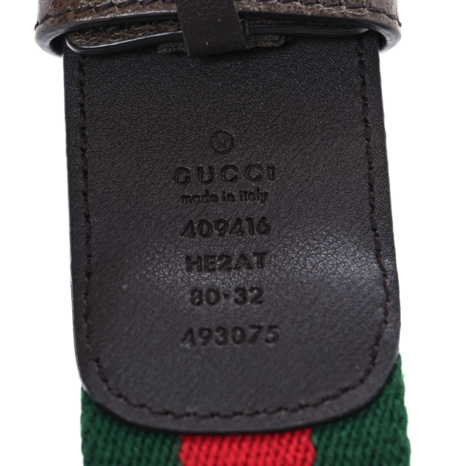 GUCCI ベルト 80/32 GUCCI Calfskin Gucci Loved Embossed Double G 40mm Belt 80 32